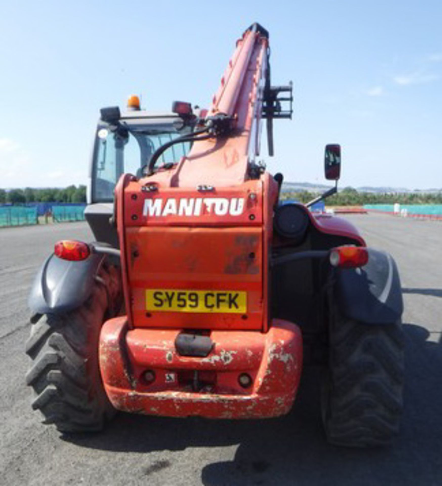 2009 MANITOU MT1840, Reg - SY59CFK. S/N - 258408. 4209 hrs (not verified). C/W set of forks - Image 11 of 13