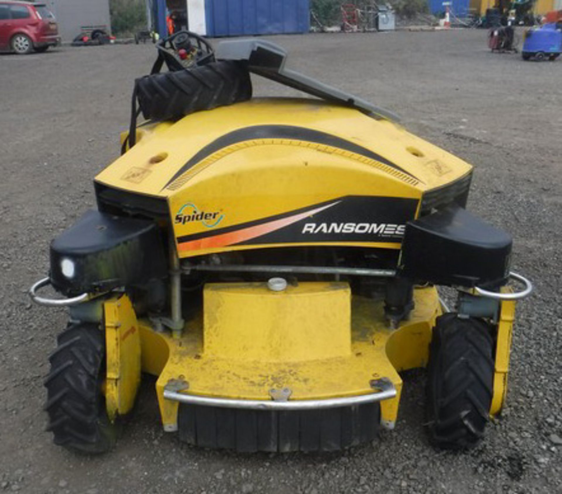 RANSOMES SPIDER self propelled grass cutter for spares or repair - Image 10 of 11