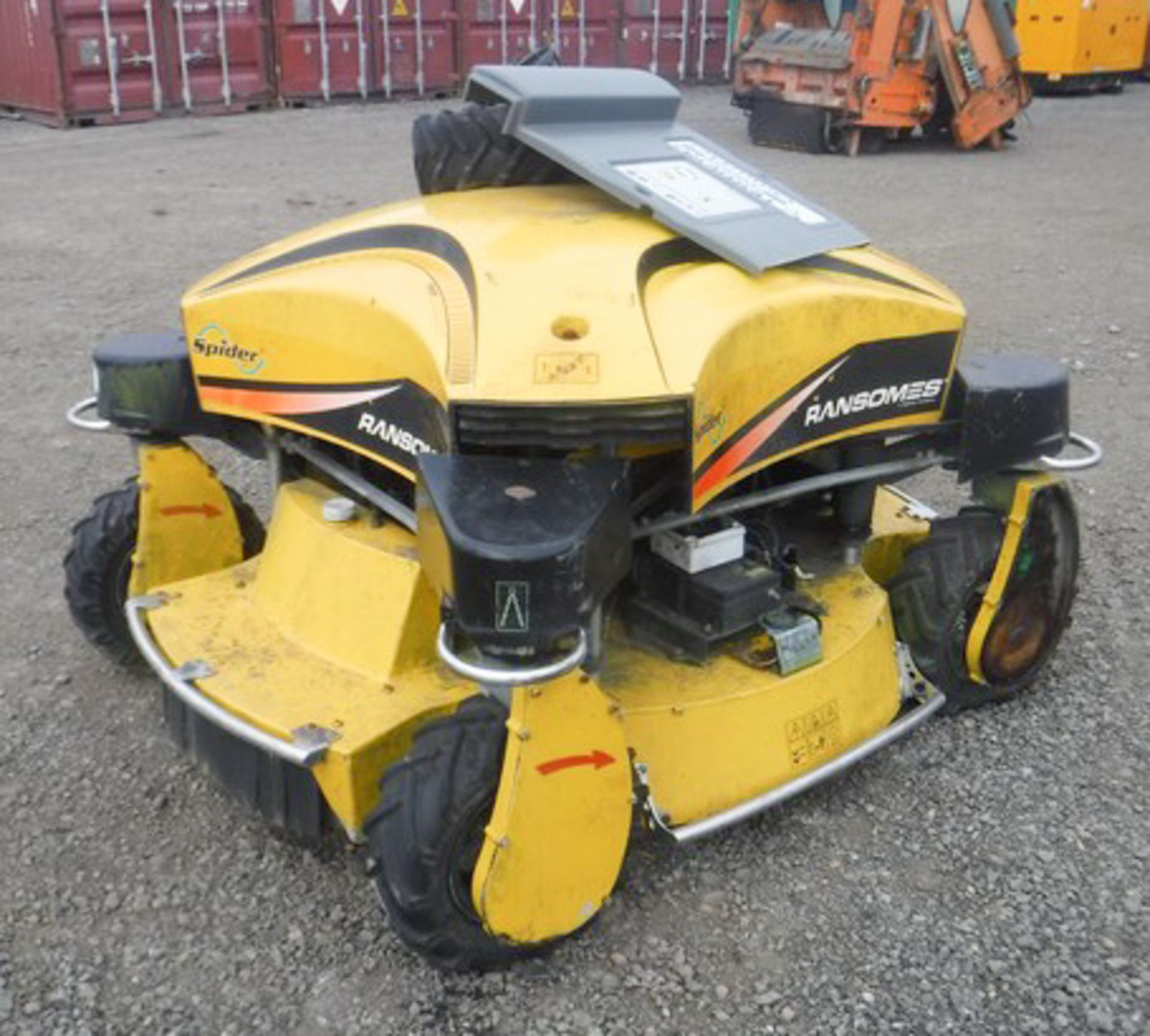 RANSOMES SPIDER self propelled grass cutter for spares or repair - Image 9 of 11
