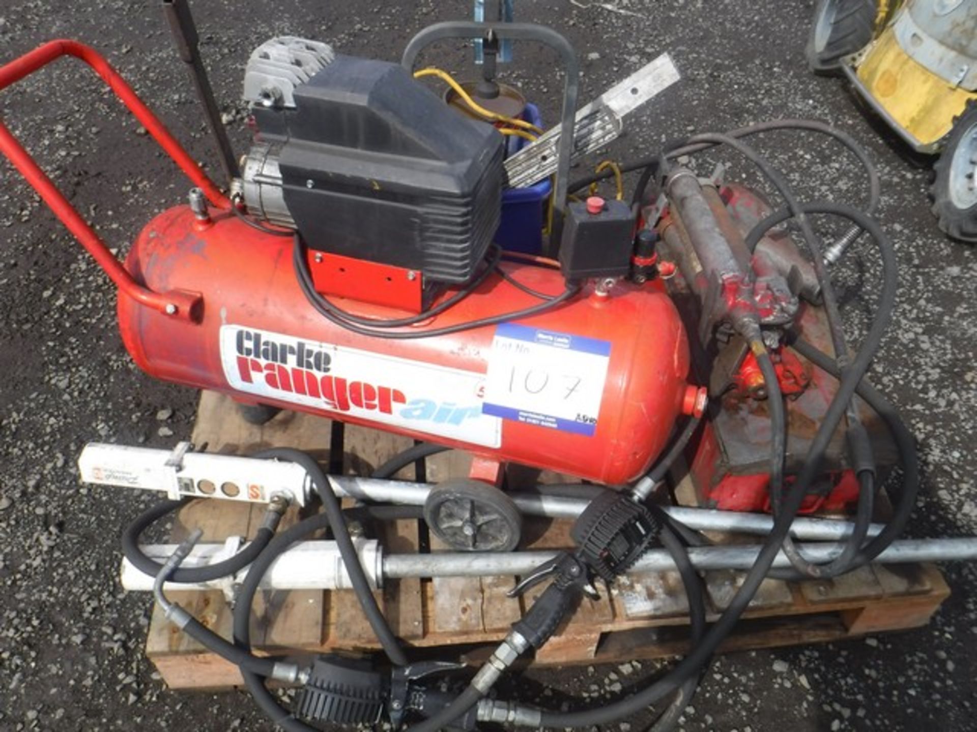 BARREL pumps, electrical tester, compressor & mixed portapowers