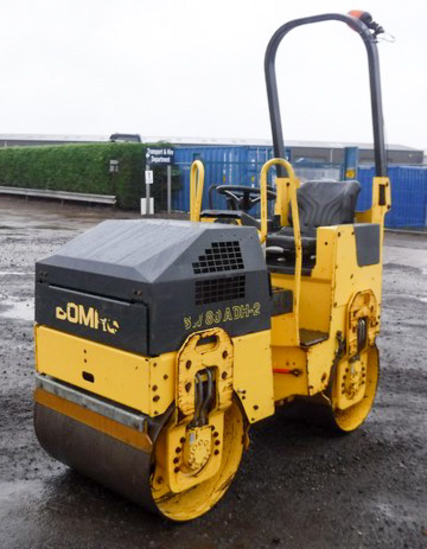 BOMAG BW80 ADH-2 roller. S/N 101460426169. 585hrs (not verified)