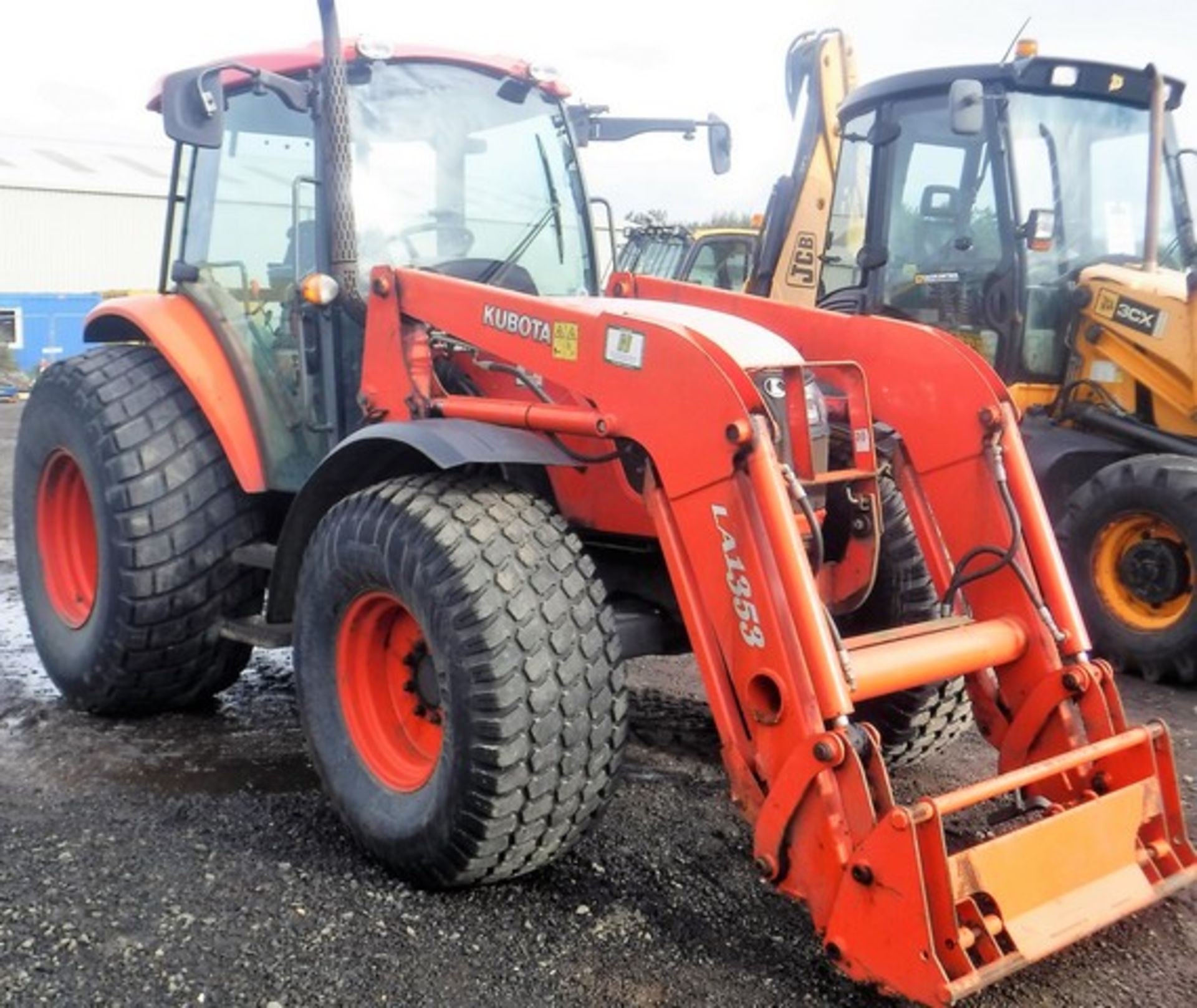 2009 KUBOTA M8540. Reg - SN09EJC. S/N - M854080134. 6838hrs (verified). C/W 2008 Kubota front loader - Bild 13 aus 19