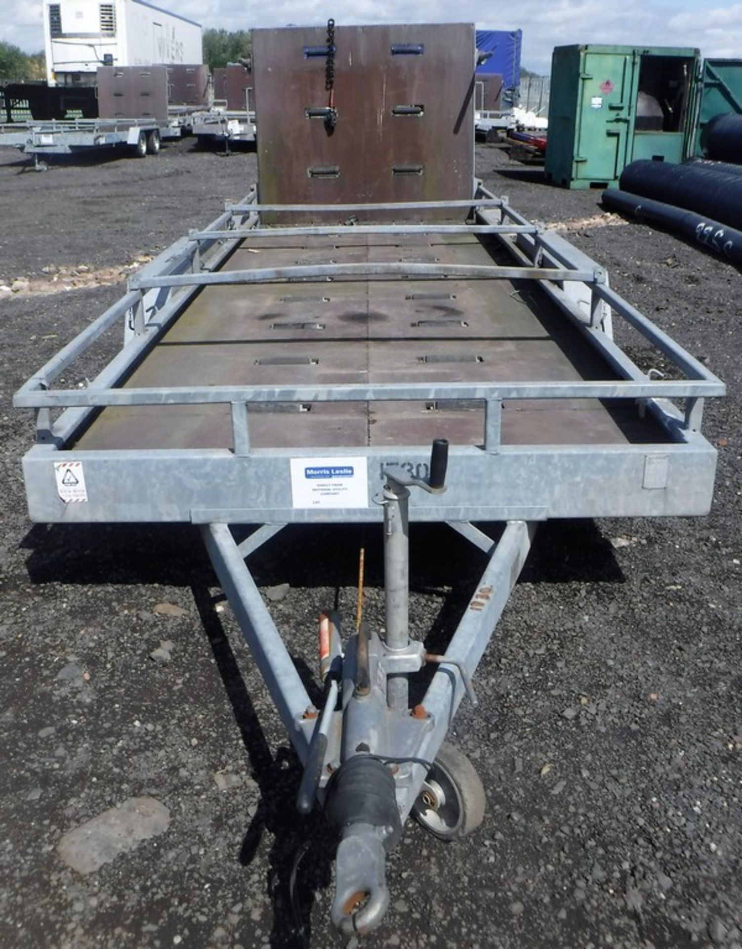 2003 WESTERN TRAILERS 18' x 6' twin axle trailer c/w 5' ramp. Max gross weight 2000kg VIN G50014/11. - Image 5 of 12