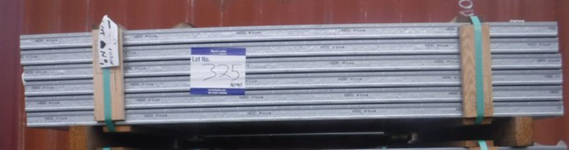 HILTI chanel 1.5m long x 2mm - 108 lengths. New, used in construction for shelving.