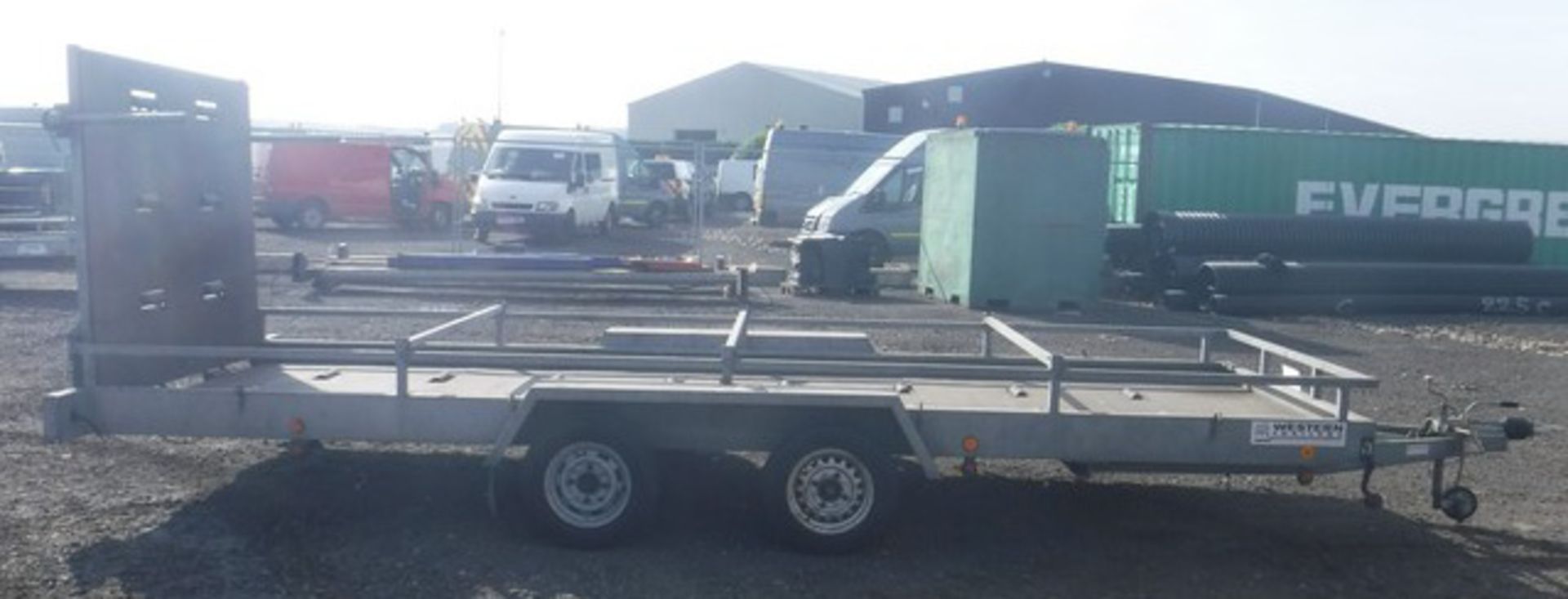 1999 WESTERN TRAILERS 18' X 6 twin axle trailer c/w 5' ramp. Max gross weight 2000kgs. VIN - SEWTTRT - Image 7 of 12