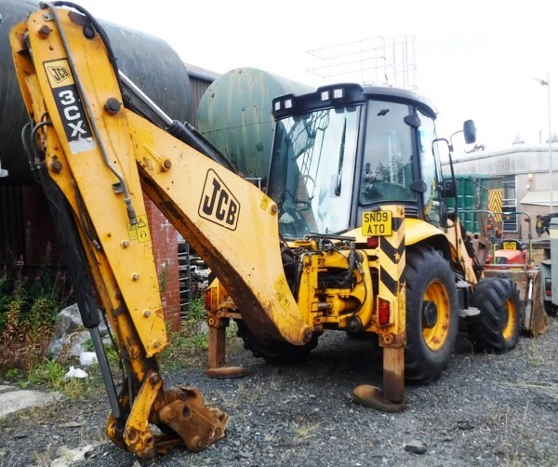 2009 JCB 3CX Contractor backhoe loader. Reg No SN09 ATO S/N JCB3CXPCP91348485. 1063hrs (not verifie - Bild 3 aus 22