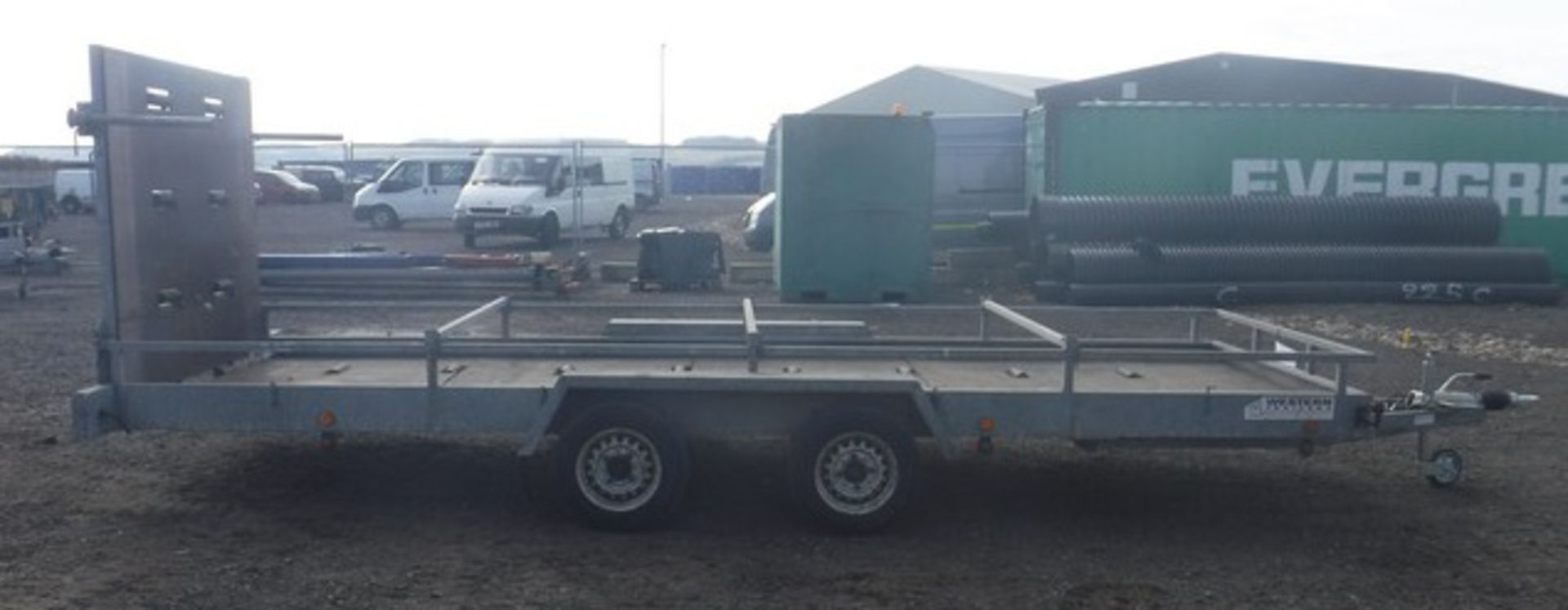 1999 WESTERN TRAILERS 18' X 6' twin axle trailer c/w 5' ramp. Max gross weight 2000kg. VIN SEWTTRT20 - Image 7 of 12