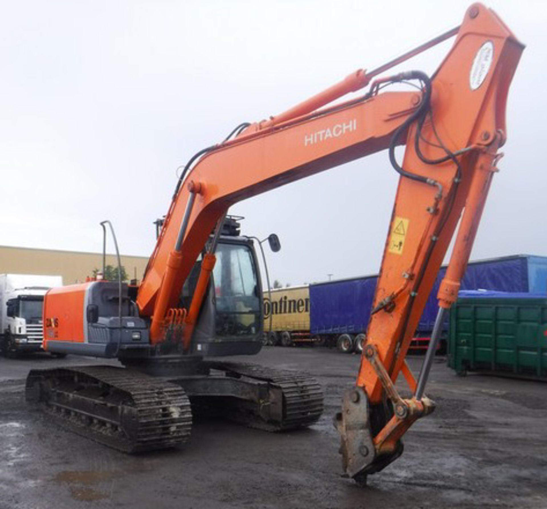 2008 HITACHI ZX180LC-3 tracked excavator. VIN - HCMBCF00E00020105. 8140hrs (not verified). No bucket - Image 3 of 26