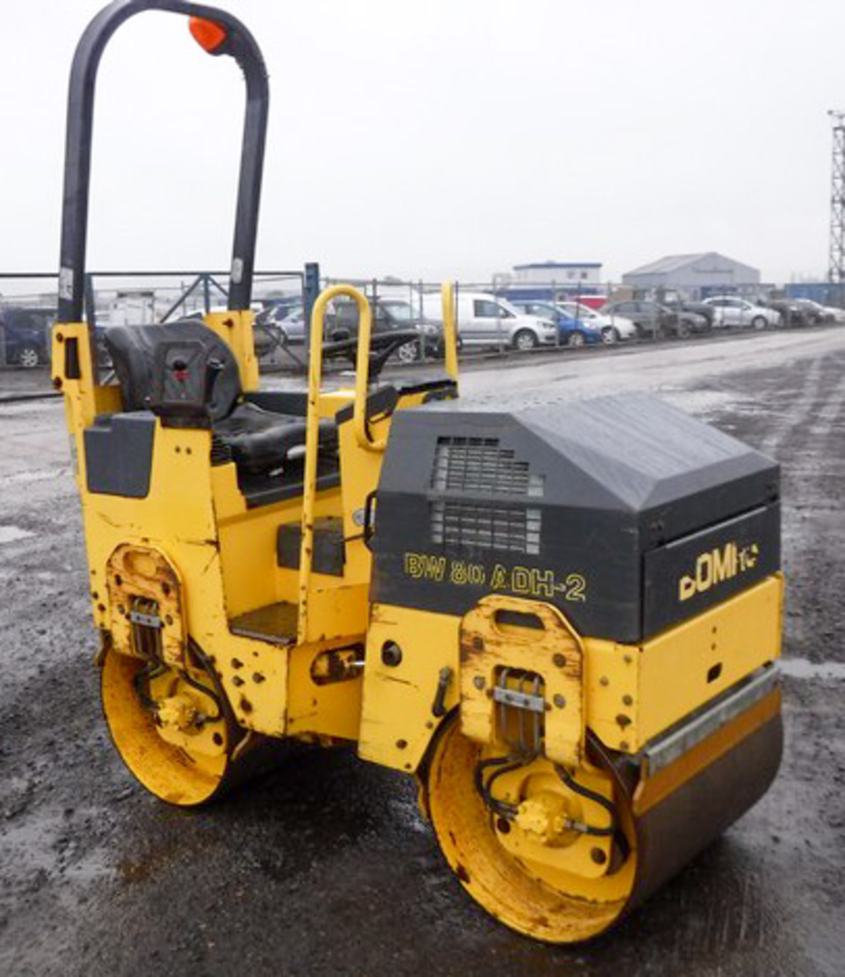 BOMAG BW80 ADH-2 roller. S/N 101460426169. 585hrs (not verified) - Bild 6 aus 12