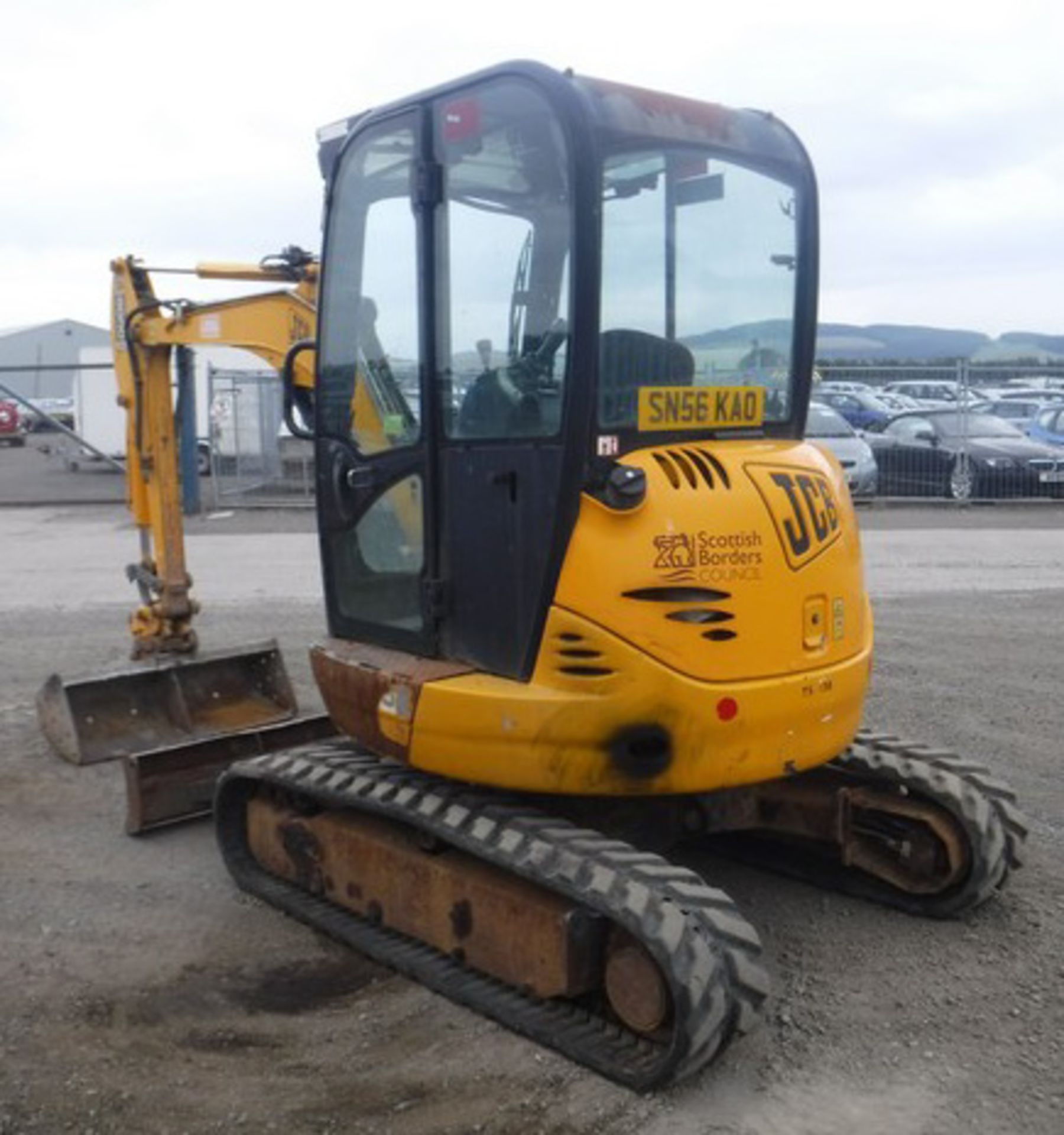 2006 JCB 8030 ZTS midi excavator c/w bucket 2920 hrs (not verified) detailed service history.Reg No - Bild 20 aus 22