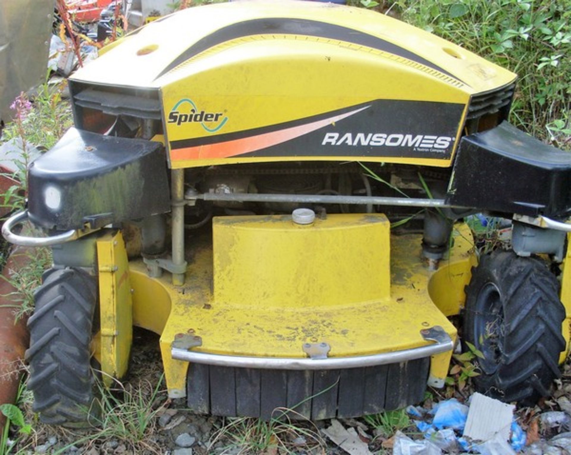 RANSOMES SPIDER self propelled grass cutter for spares or repair