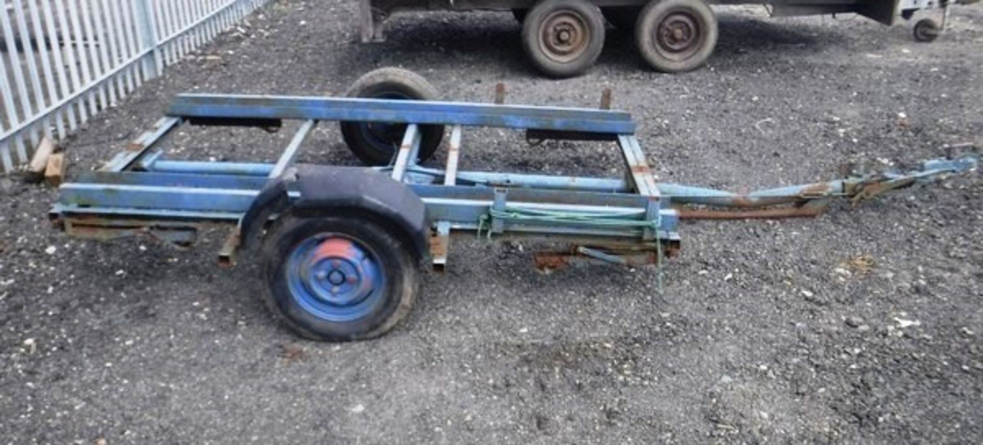 BIKE trailer, single axle. 4ft x 7ft