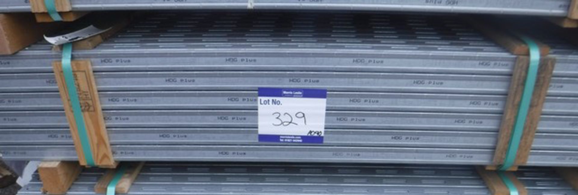 HILTI chanel 1.5m long x 2mm - 108 lengths. New, used in construction for shelving.