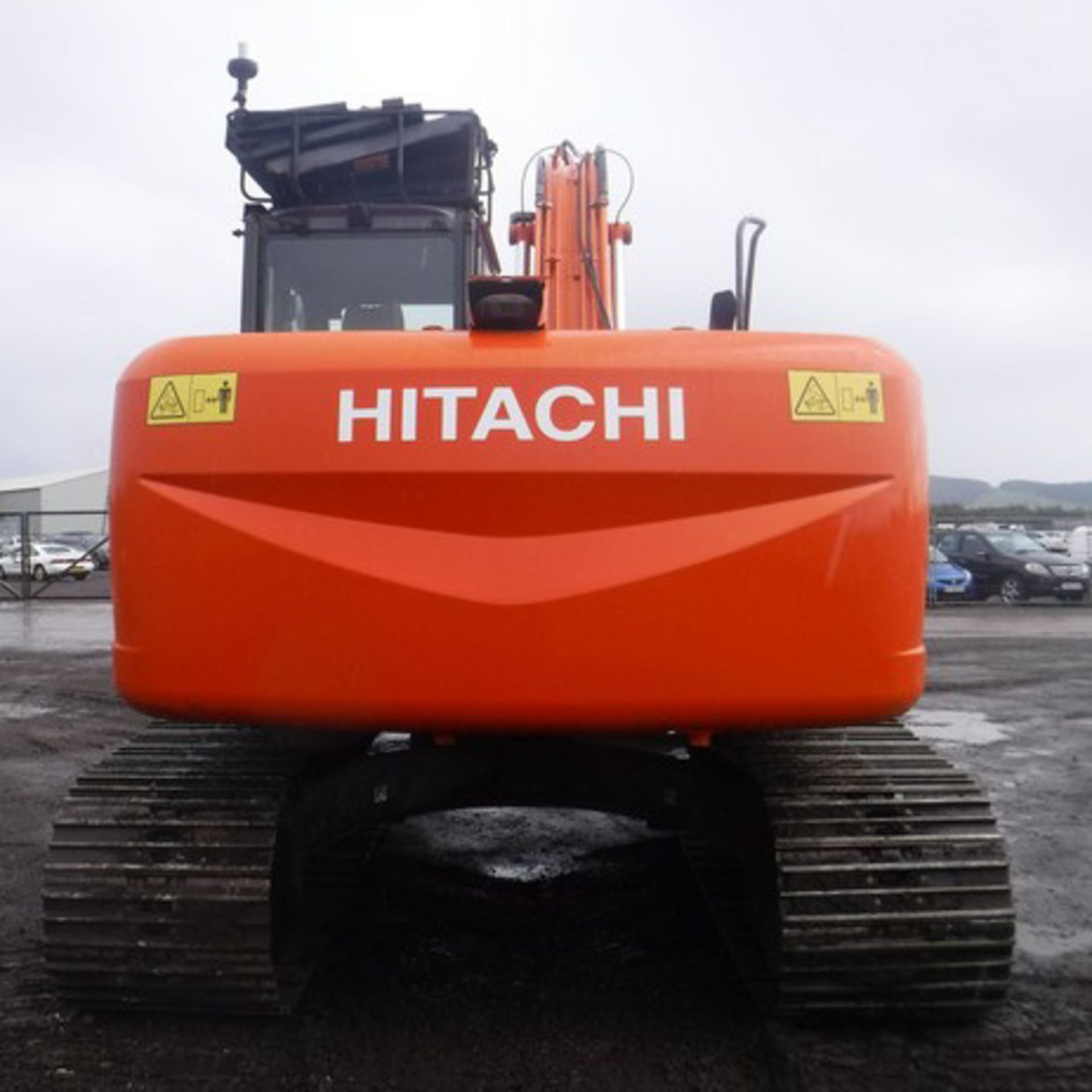 2008 HITACHI ZX180LC-3 tracked excavator. VIN - HCMBCF00E00020105. 8140hrs (not verified). No bucket - Image 6 of 26