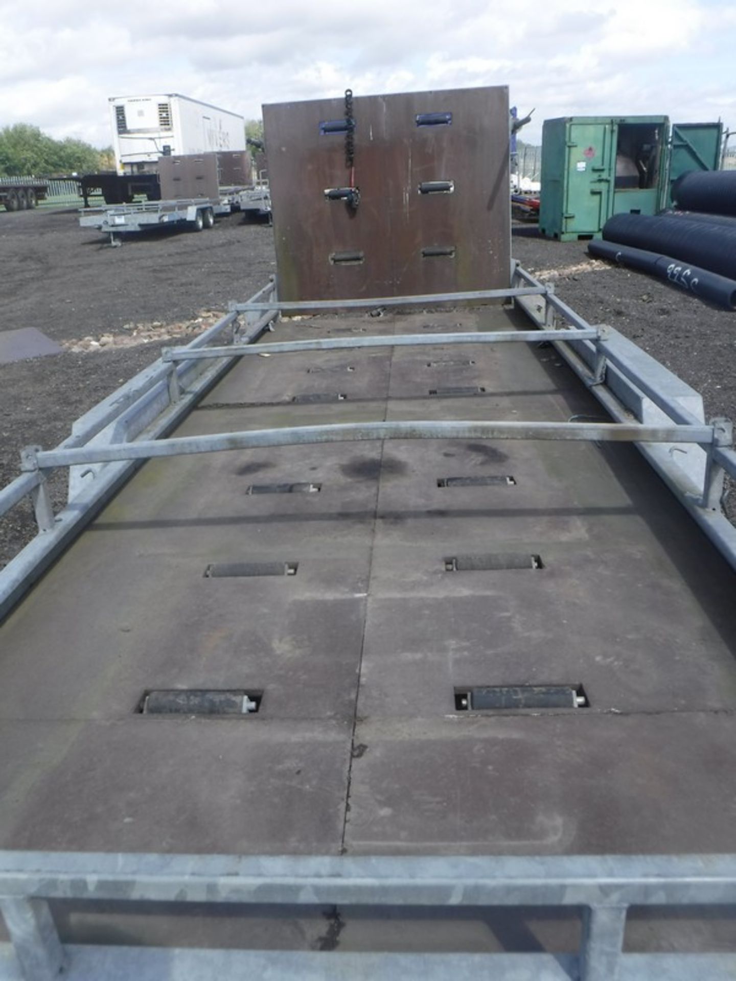 2003 WESTERN TRAILERS 18' x 6' twin axle trailer c/w 5' ramp. Max gross weight 2000kg VIN G50014/11. - Image 12 of 12