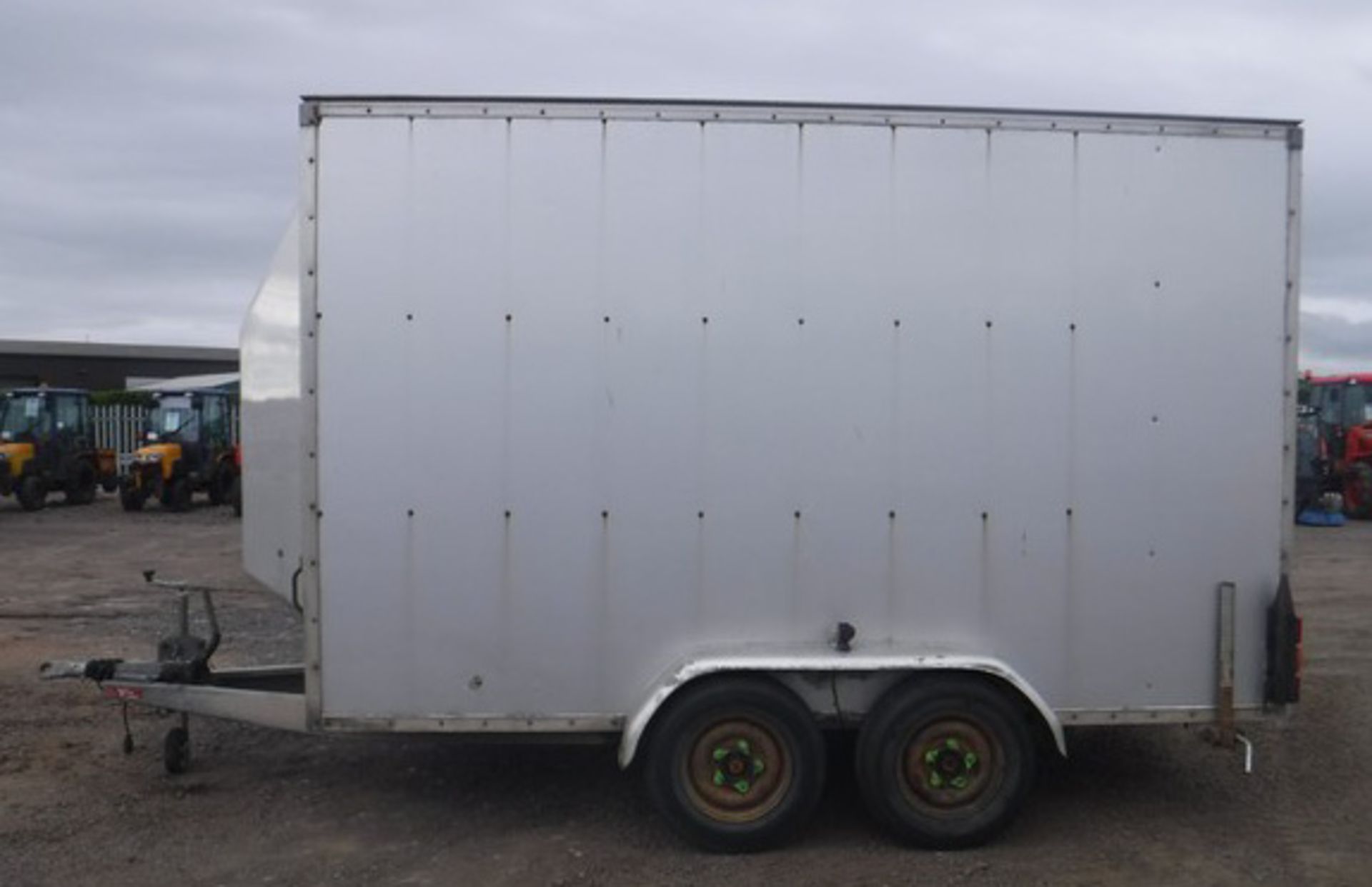 INDESPENSION box trailer. VIN - SDHS80DS G053933. H - 7ft, L - 12ft, W - 6ft. Asset - 758-1308 - Bild 11 aus 12
