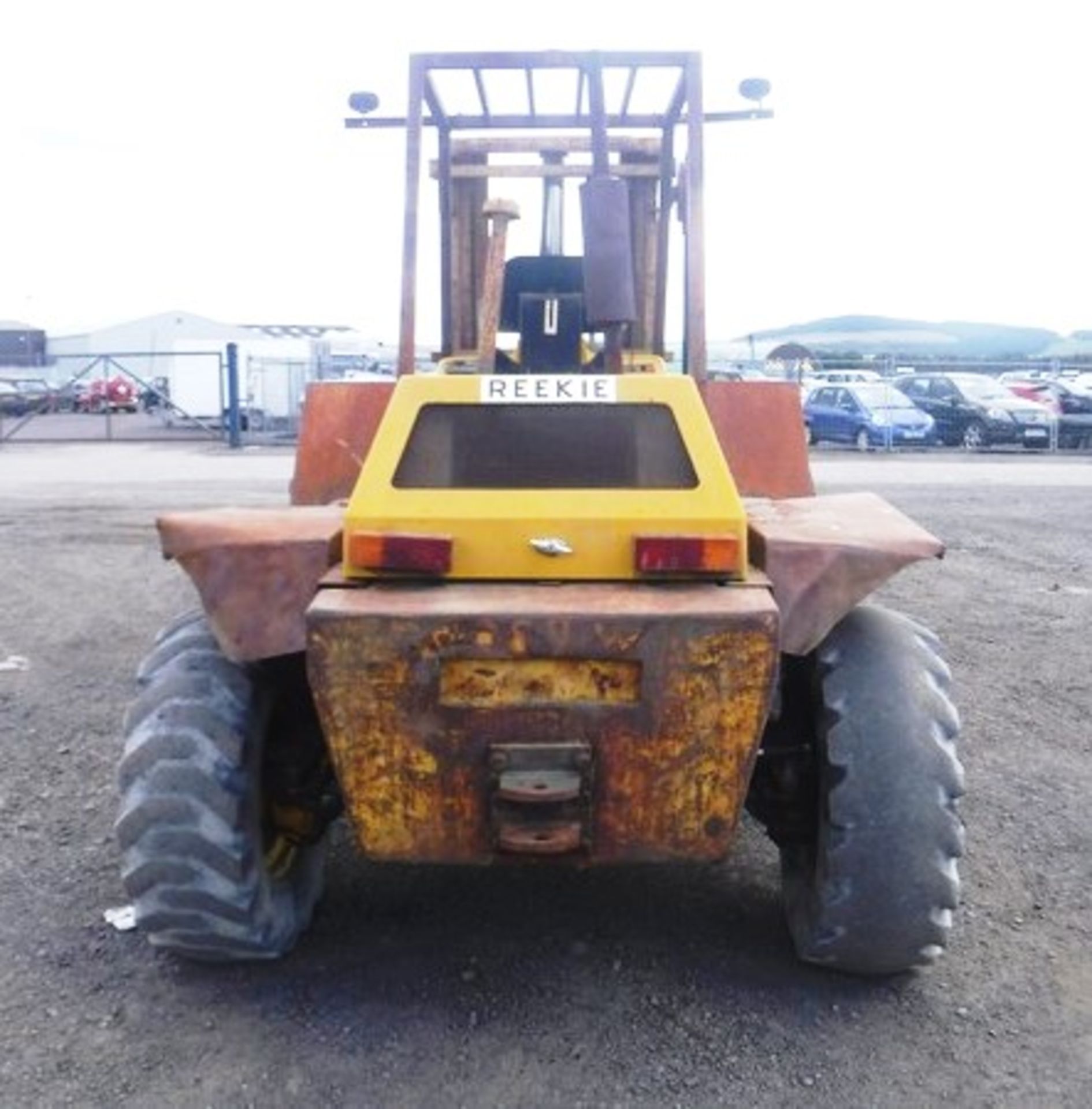 SANDERSON SB554TC forklift with bucket. S/N F041818 - Image 6 of 16