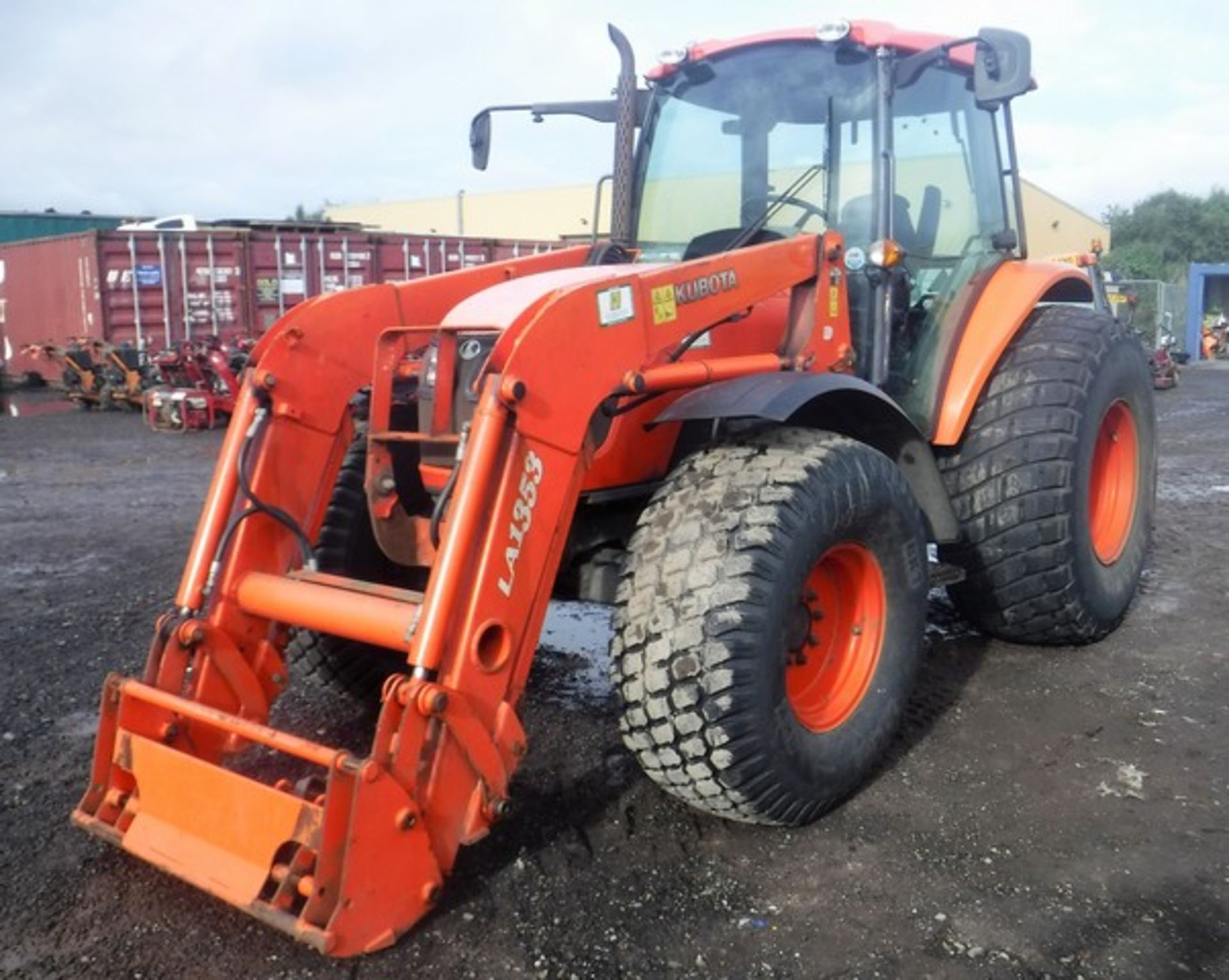 2009 KUBOTA M8540. Reg - SN09EJC. S/N - M854080134. 6838hrs (verified). C/W 2008 Kubota front loader