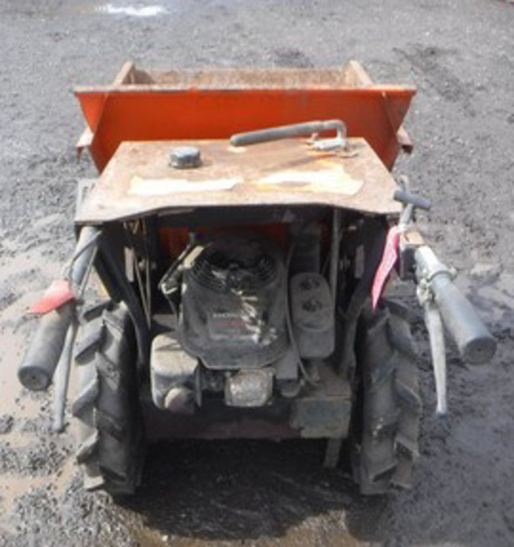 2007 BELLE BMD300 motor wheeled barrow with Honda GXV160 engine. Model BMD01. Asset CS0711101. S/N B - Image 4 of 6