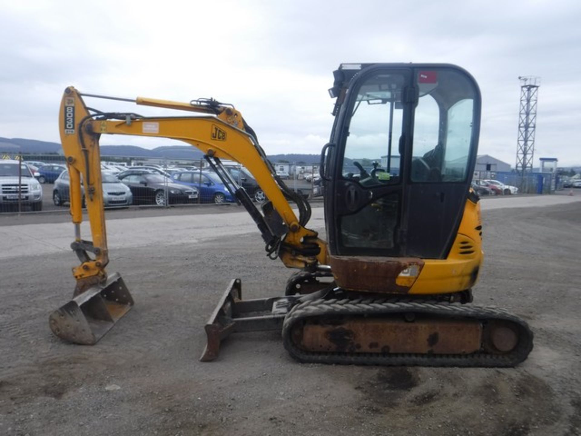 2006 JCB 8030 ZTS midi excavator c/w bucket 2920 hrs (not verified) detailed service history.Reg No - Image 21 of 22