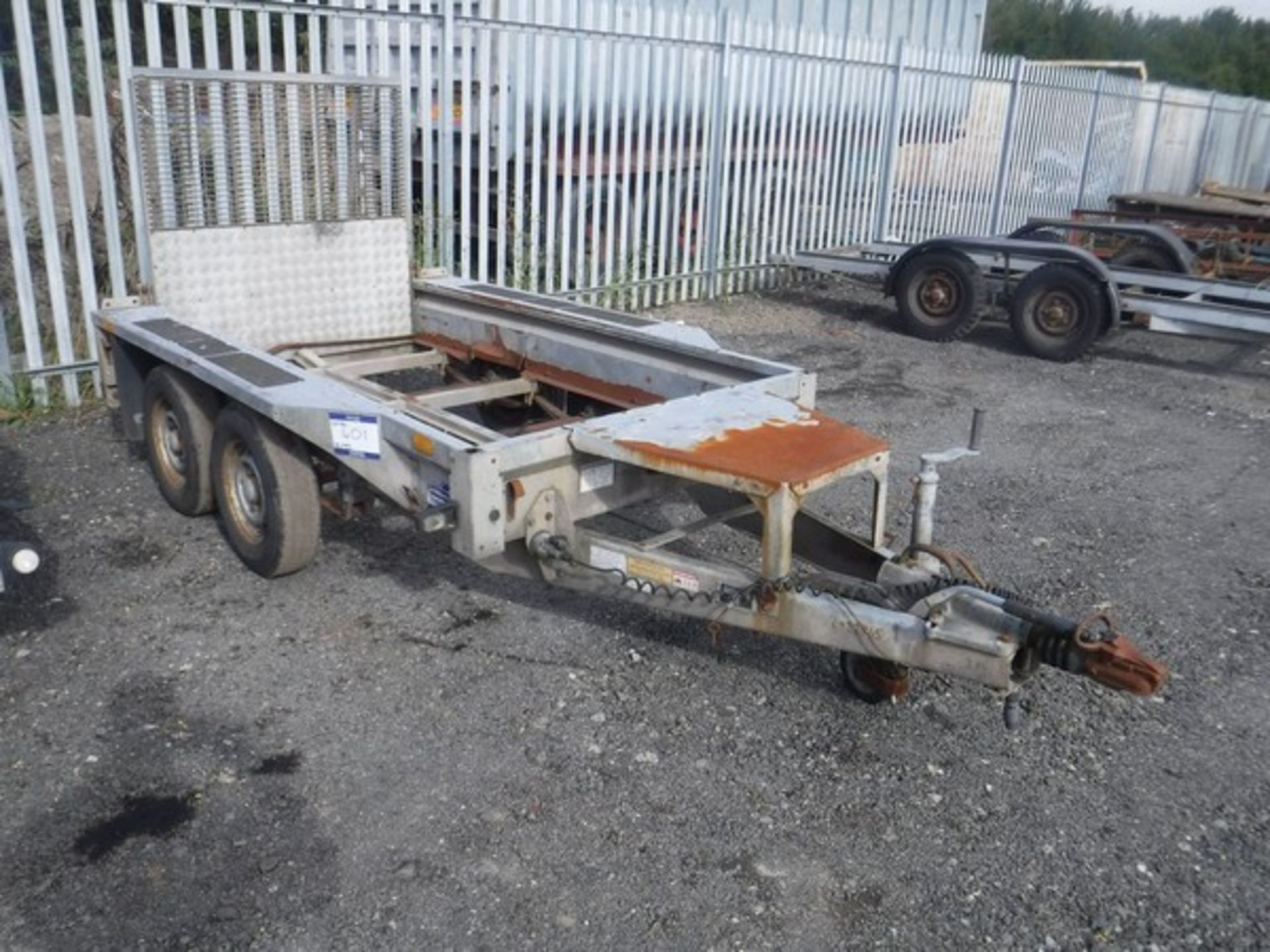 IFOR WILLIAMS 4 wheel plant trailer