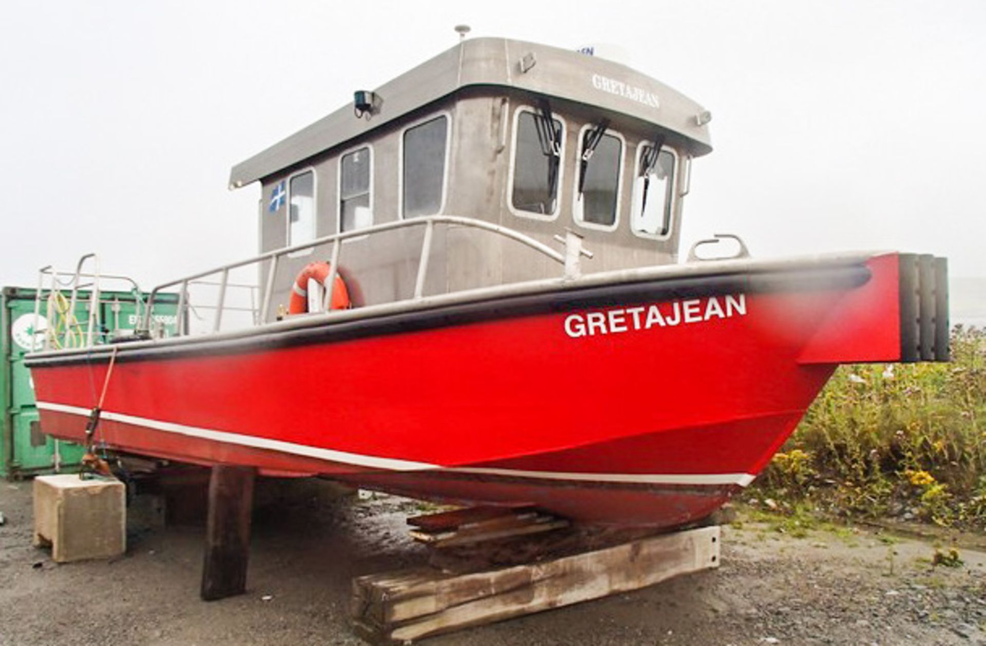 2013 30FT ALUMINIUM VOE BOAT BUILT BY MALAKOFF IN LERWICK. SPECIFICALLY DESIGNED FOR INSHORE SURVEY - Image 3 of 20