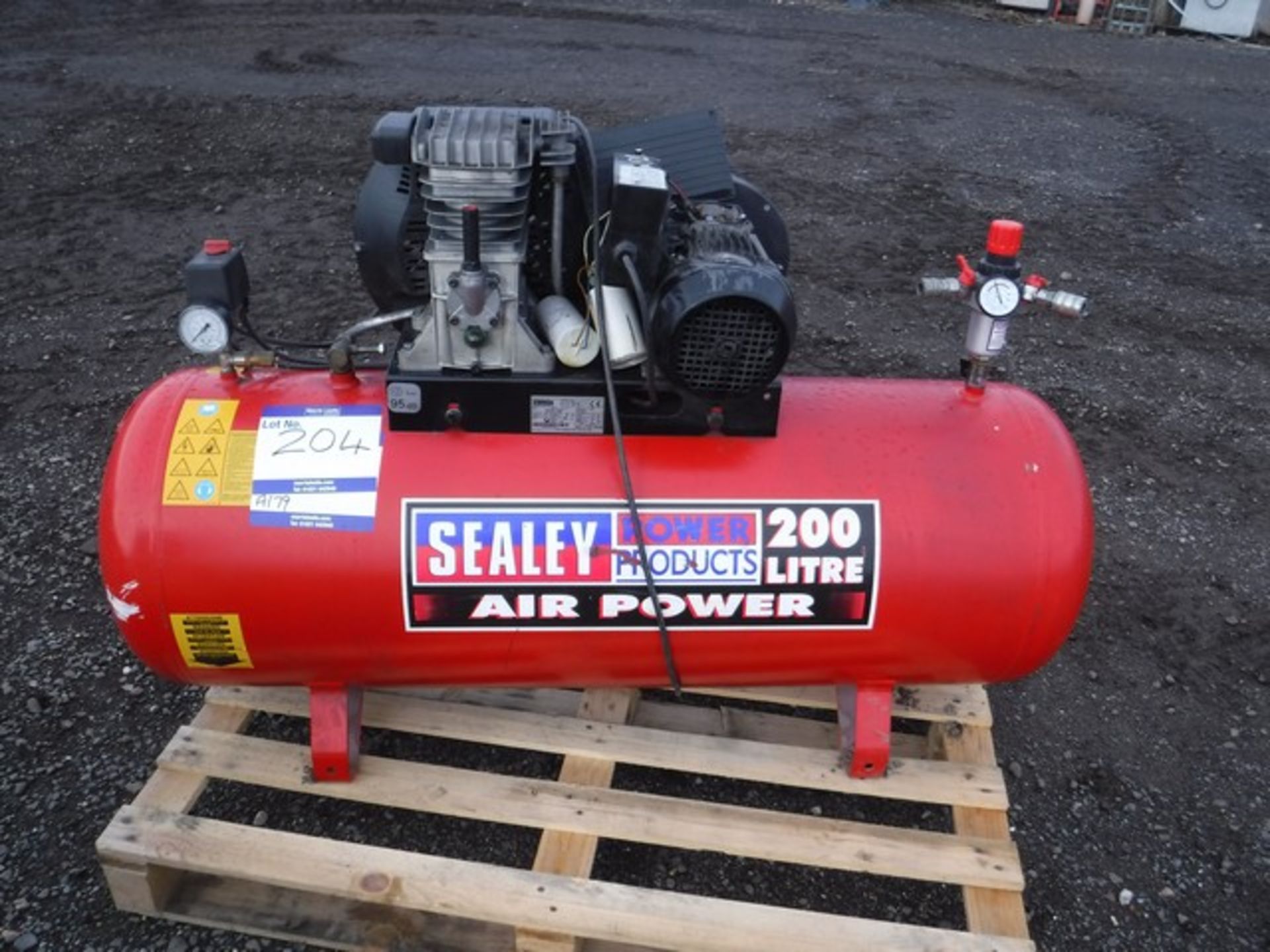 SEALEY air power compressor. Spares or repair