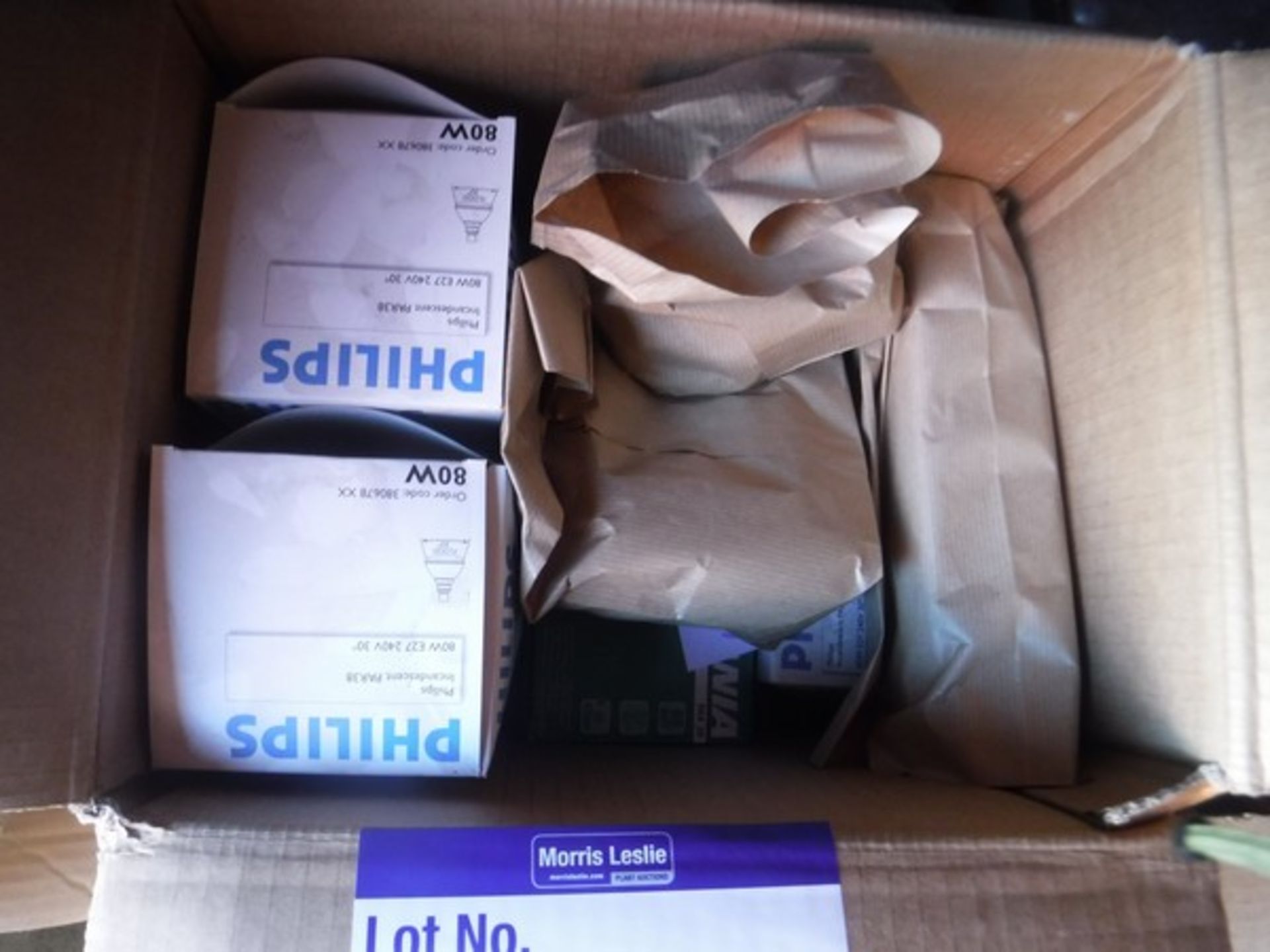 4 boxes of light tubes, light bulbs & security lights - Image 3 of 5