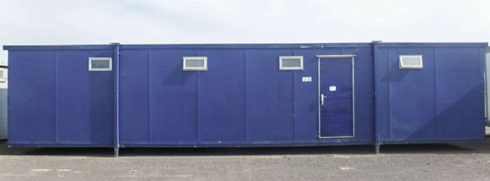 40ft x 10ft toilet block, c/w 10 cubicals, 10 urinals, 9 sinks, water heaters temp controlled anti-f