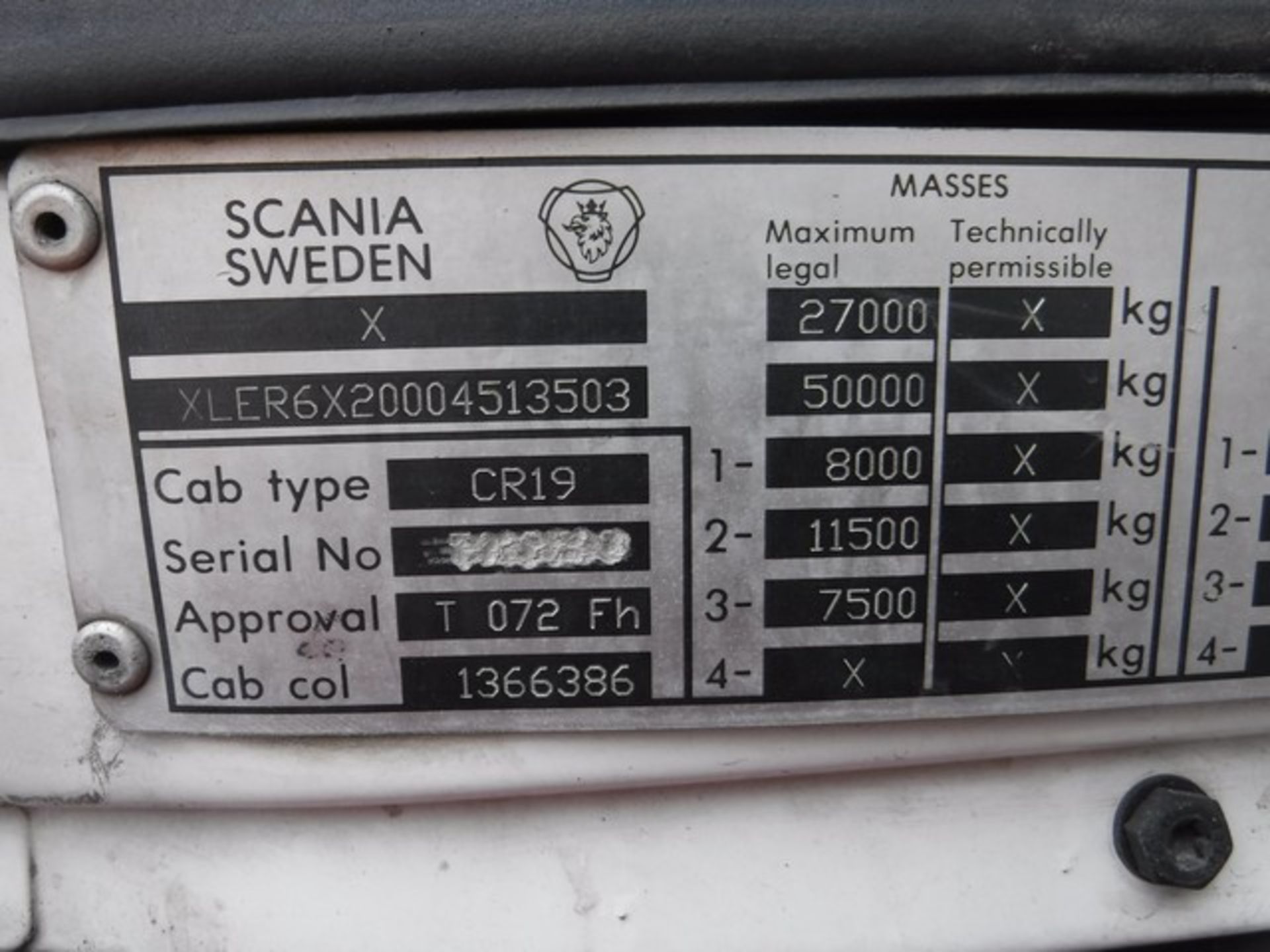 SCANIA 4 SRS L-CLASS - 15607cc - Image 8 of 20