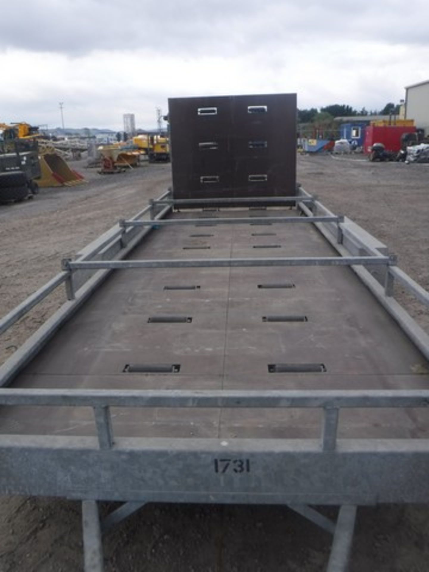 2003 WESTERN TRAILERS 18' x 6' twin axle trailer c/w 5ft ramp. VIN - SEWTTRT203BG. Asset - 1731 - Image 12 of 12