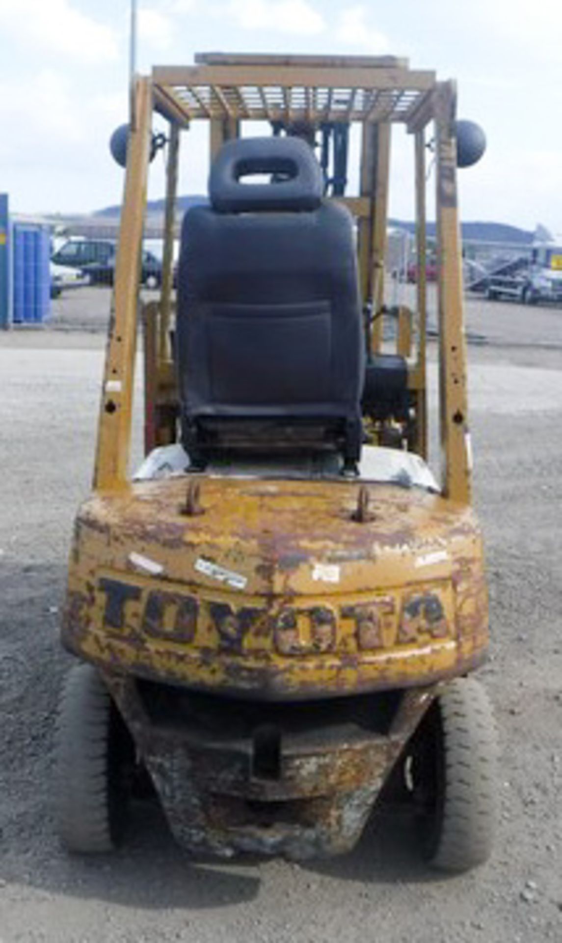 TOYOTA diesel forklift, 285hrs (not verified) - Bild 9 aus 12