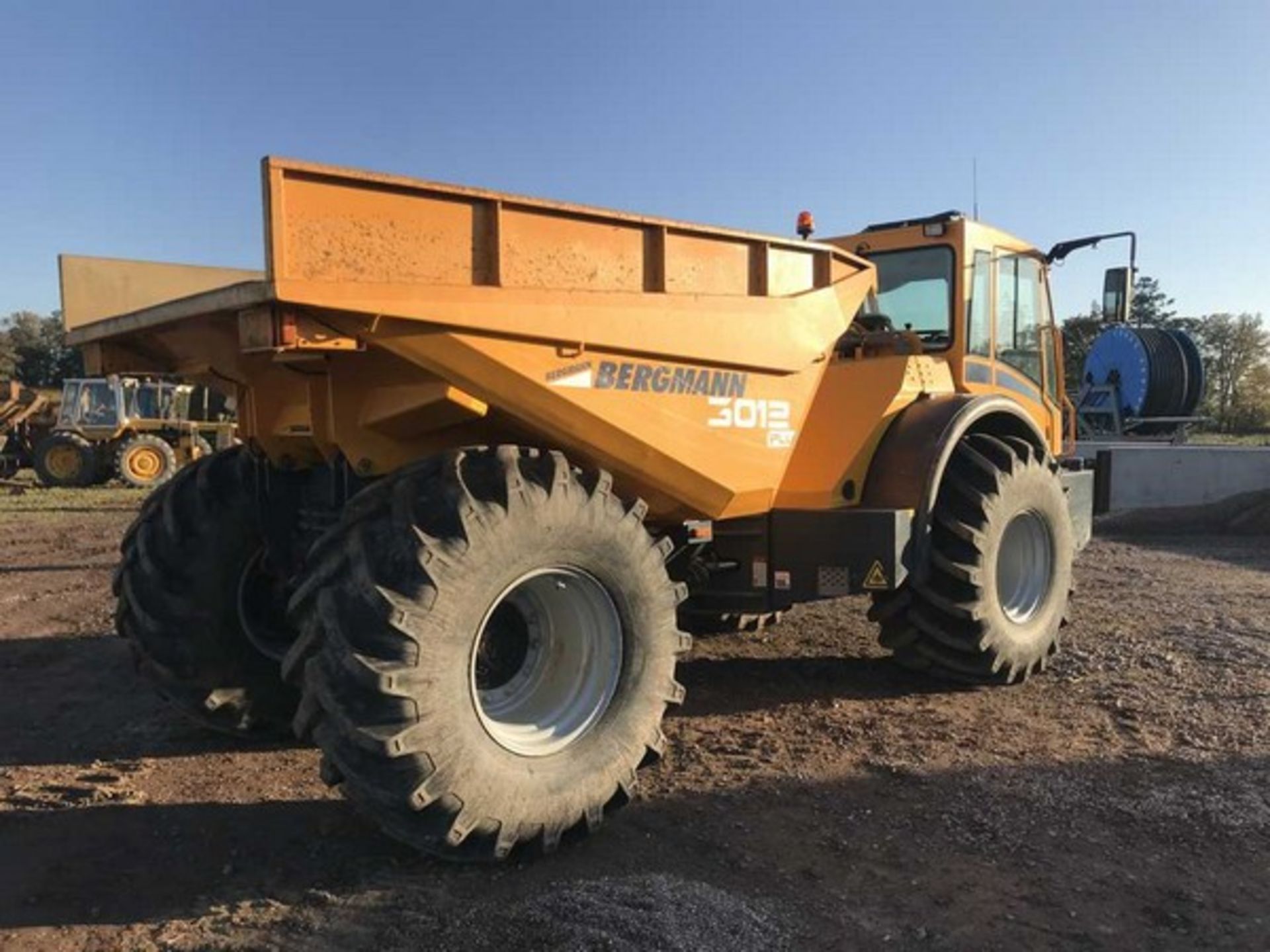 2014 BERGMAN 3012 PLUS wheeled dumper. ***MANUFACTURED 2014 FIRST REGISTERED IN THE UK 2016*** Reg - Image 8 of 20