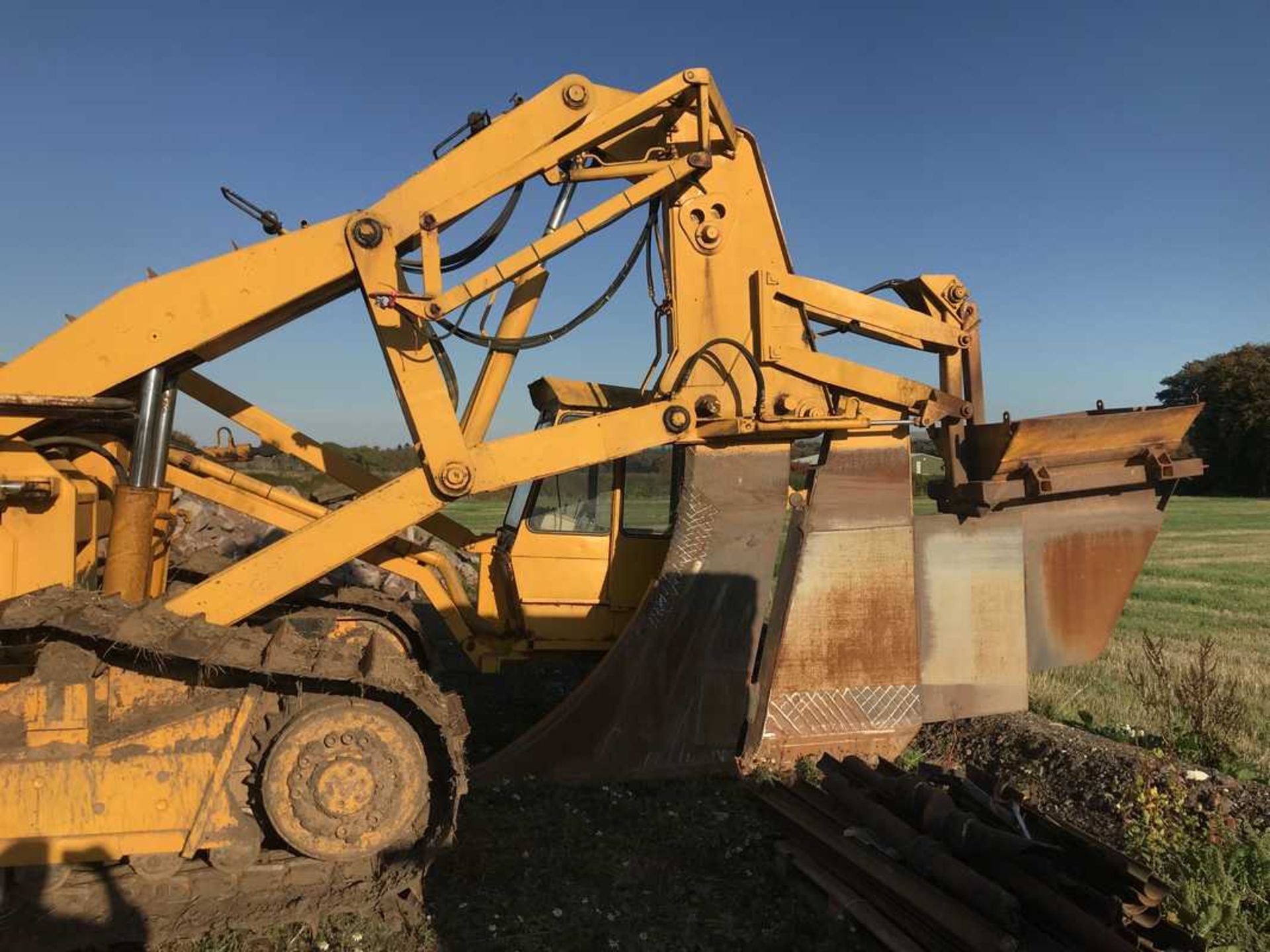 1984 INTER-DRAIN LTD Trenchless. Model 2032GP. S/N D84051. Tracked trencher. Trimble laser control s - Image 3 of 30