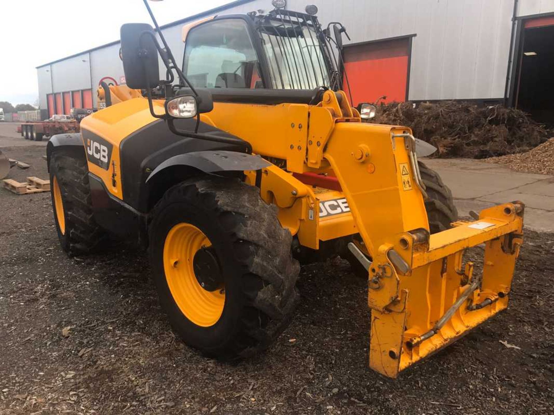 2013 JCB 535-95 TELESCOPIC FOLKLIFT LOW HOURS 771 HRS SOLD WITH NO BUCKETS OR FORKS REG MX13 MWF