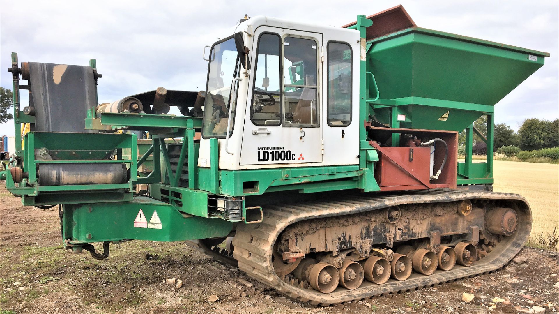 MITSUBISHI LD1000C tracked dumper c/w McCusker Engineering Hopper & Kattrack cab 6,085 hrs (not veri - Image 2 of 24