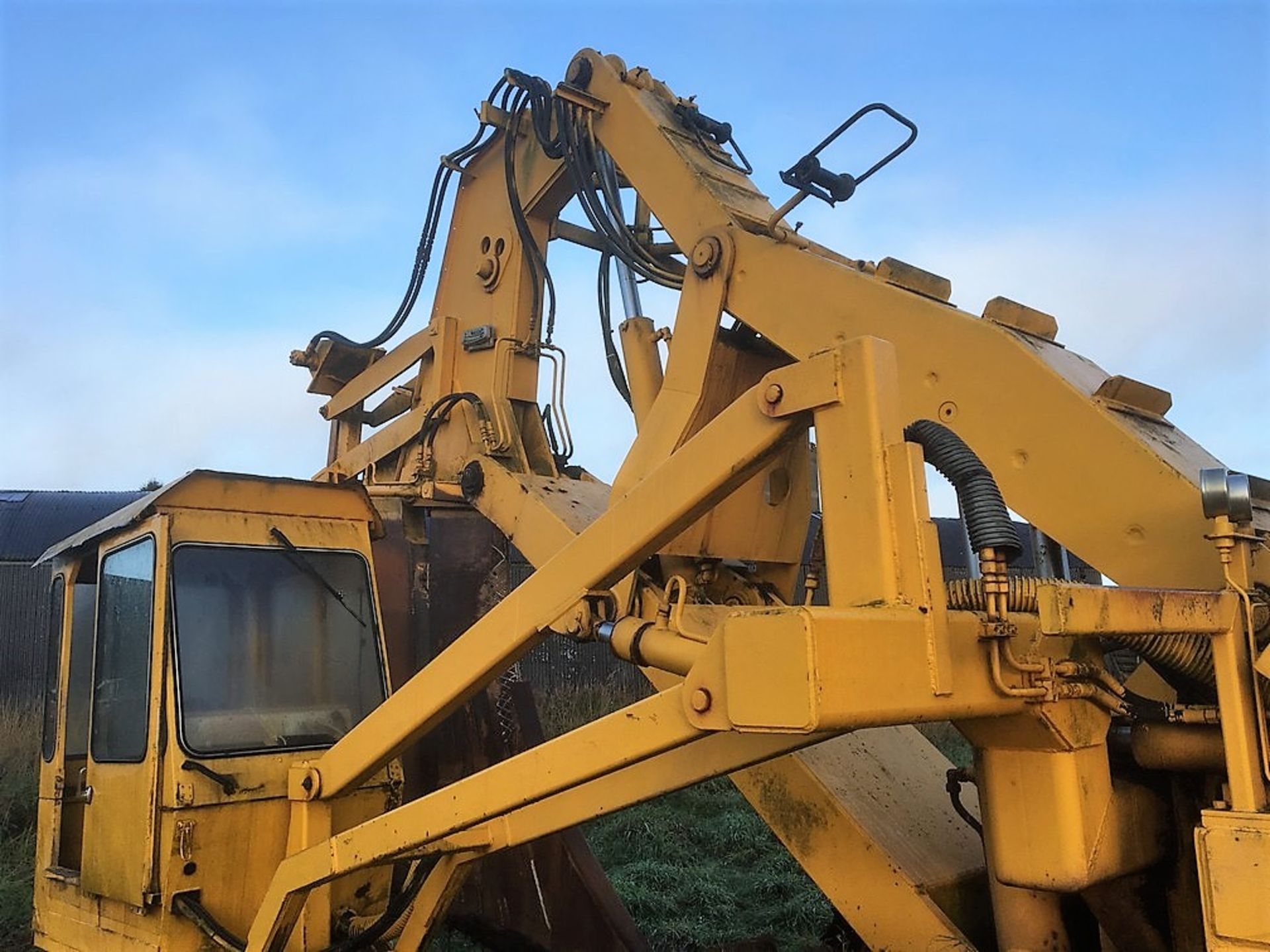 1984 INTER-DRAIN LTD Trenchless. Model 2032GP. S/N D84051. Tracked trencher. Trimble laser control s - Image 4 of 30