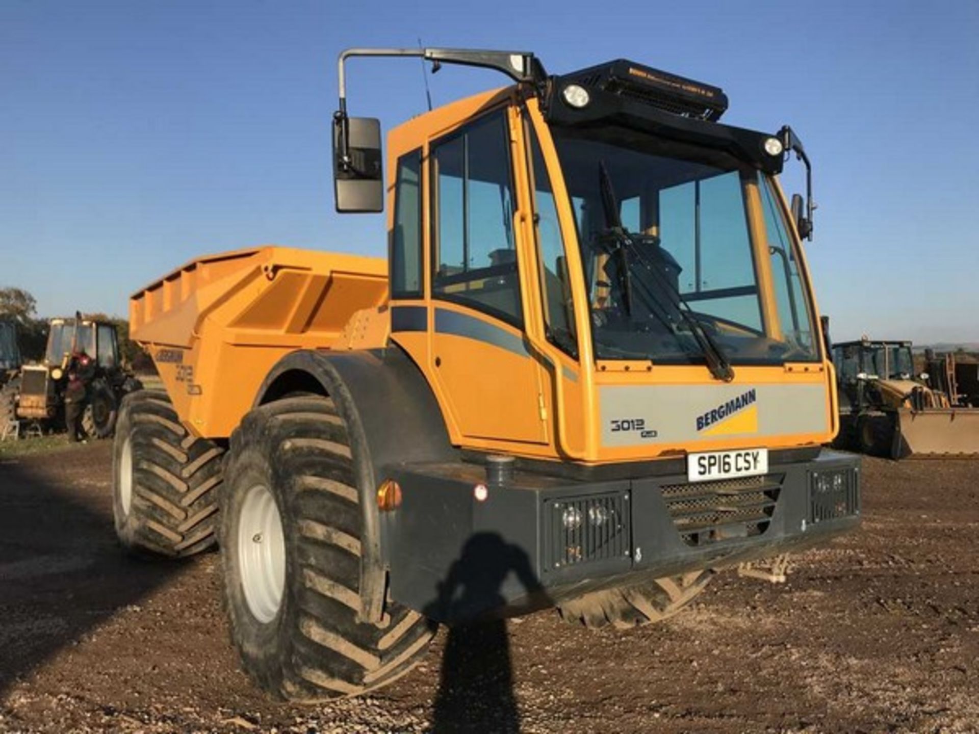 2014 BERGMAN 3012 PLUS wheeled dumper. ***MANUFACTURED 2014 FIRST REGISTERED IN THE UK 2016*** Reg - Bild 4 aus 20