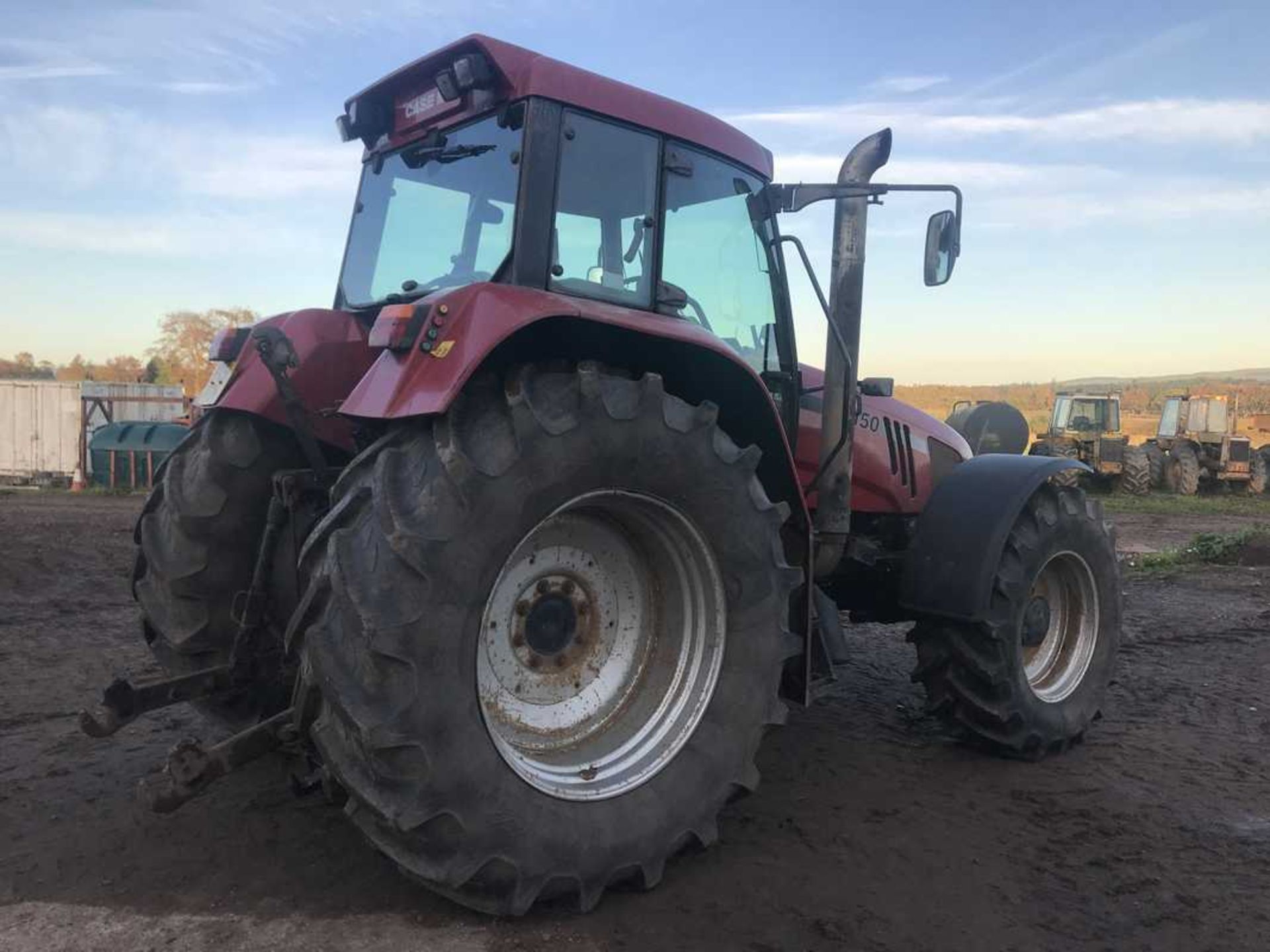 2002 CASE C150 4 wd tractor Reg No PX51 FDN 9340 hrs (not verified) - Image 8 of 15