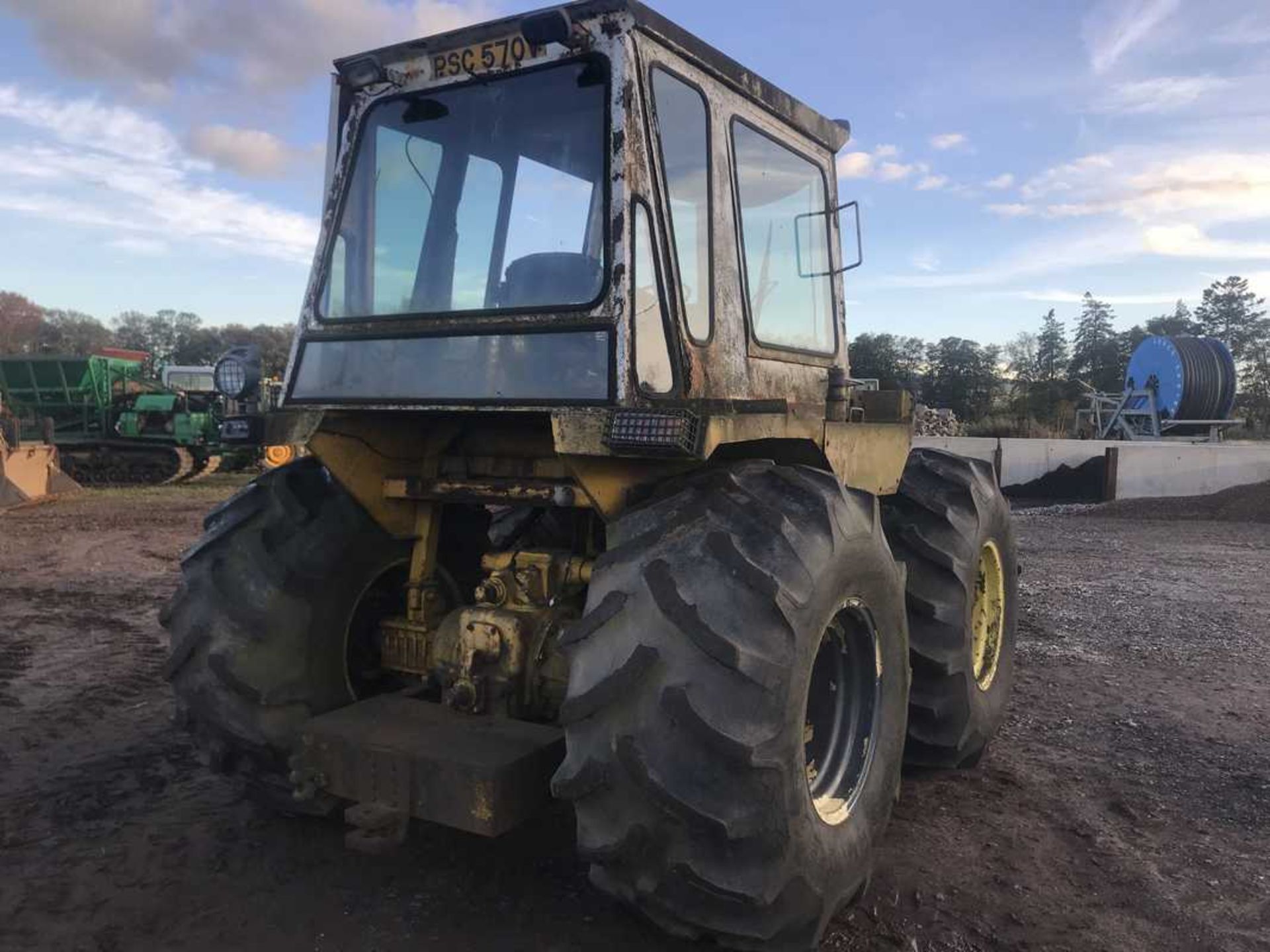 MH 121 TRACTOR ON FLOTATION TYRES STARTS AND DRIVES REG PSC 570V S/N E121A32057 - Image 6 of 8