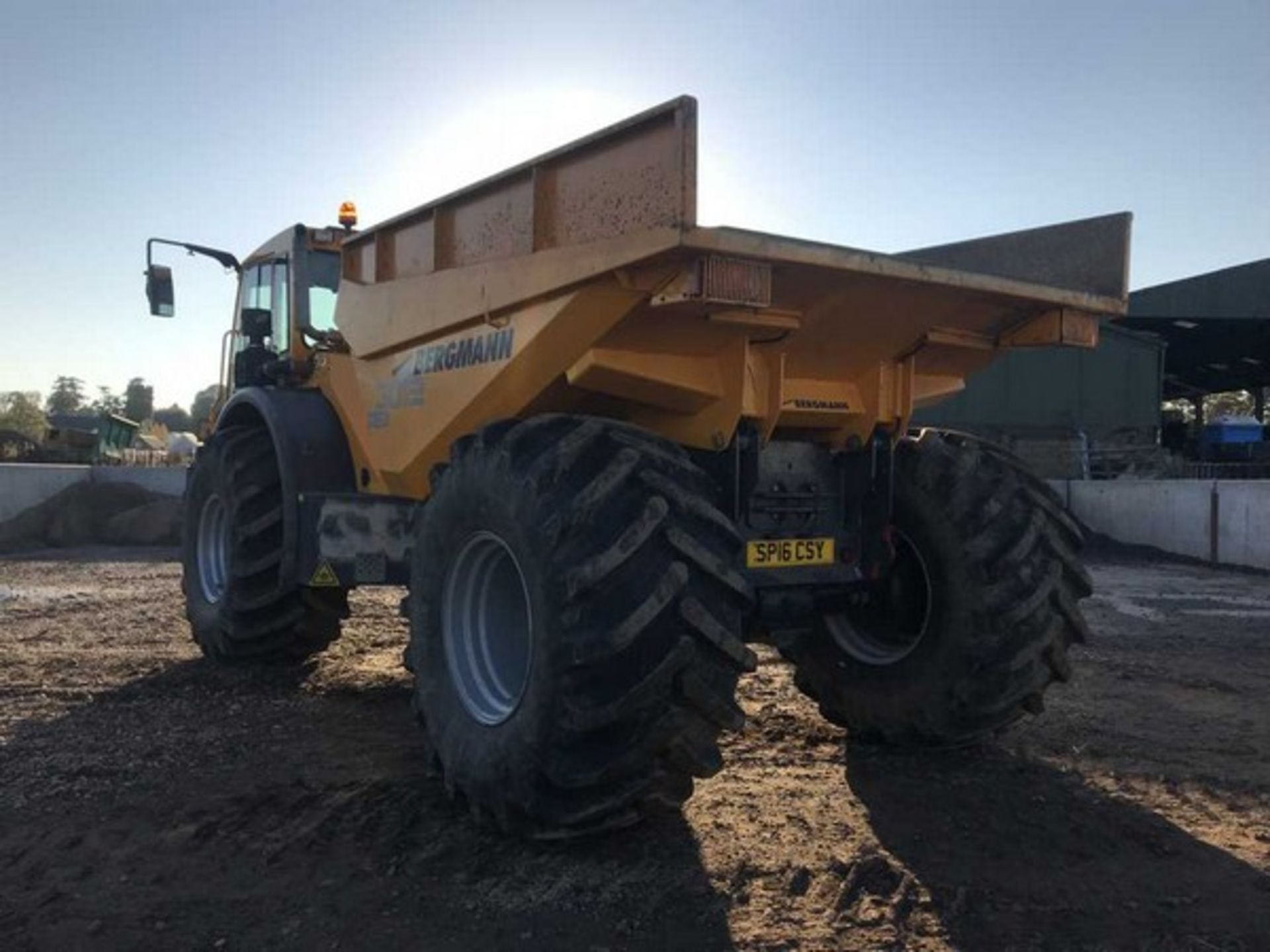 2014 BERGMAN 3012 PLUS wheeled dumper. ***MANUFACTURED 2014 FIRST REGISTERED IN THE UK 2016*** Reg - Image 6 of 20