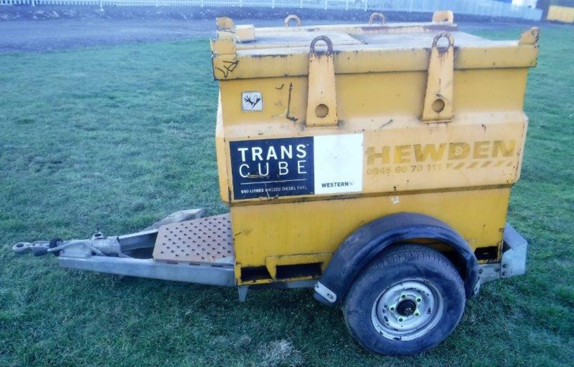 2008 WESTERN fastow 950ltr trans cube fuel bowser S/N 070505413997 (5007607)