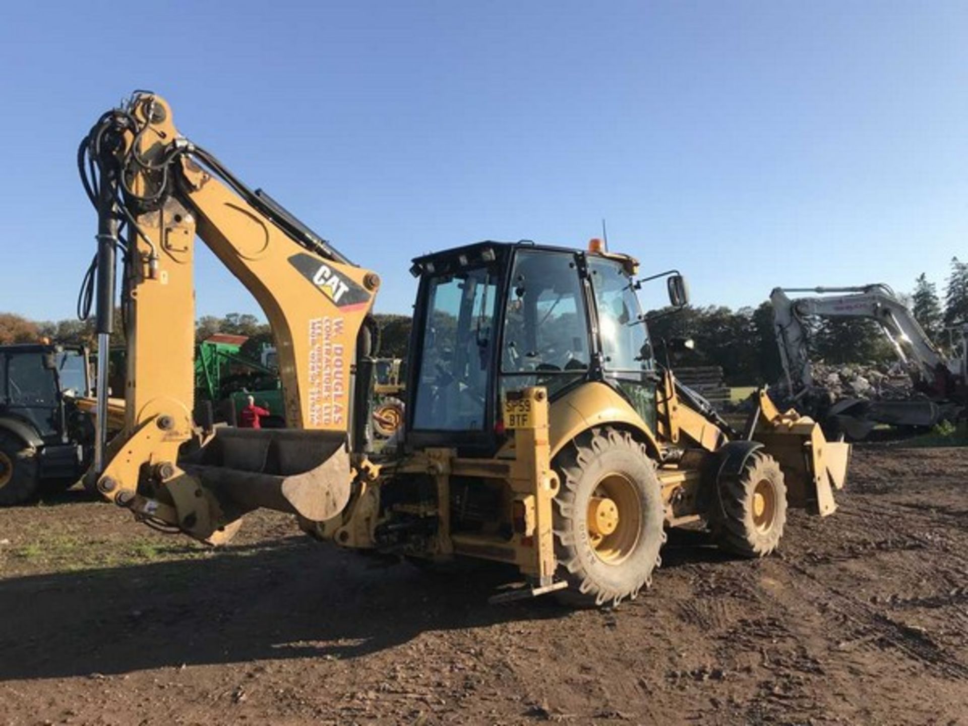 2009 CATERPILLER 432E backhoe loader. S/N CAT0432EHRXS00257. 3 buckets. 4639hrs (not verifed) - Image 18 of 27