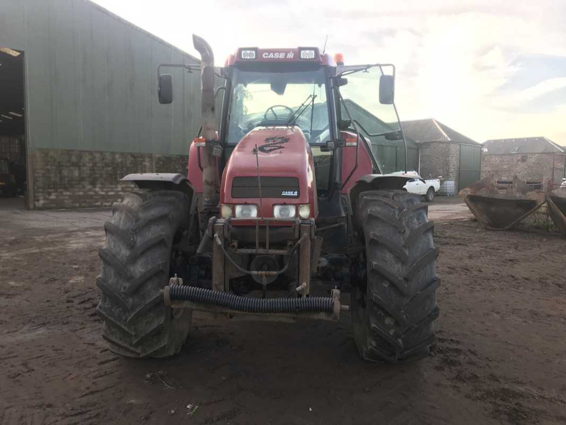 2002 CASE C150 4 wd tractor Reg No PX51 FDN 9340 hrs (not verified) - Image 4 of 15