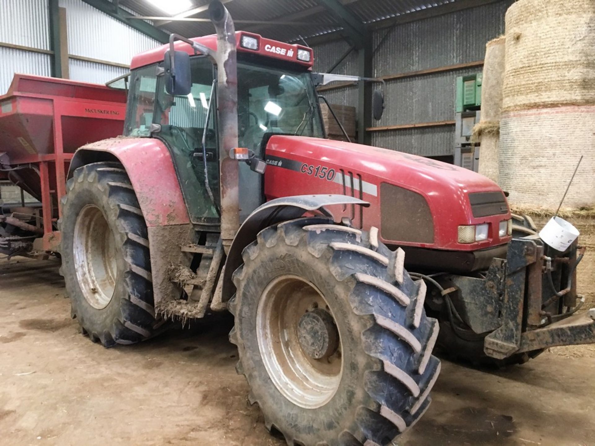 2002 CASE C150 4 wd tractor Reg No PX51 FDN 9340 hrs (not verified)