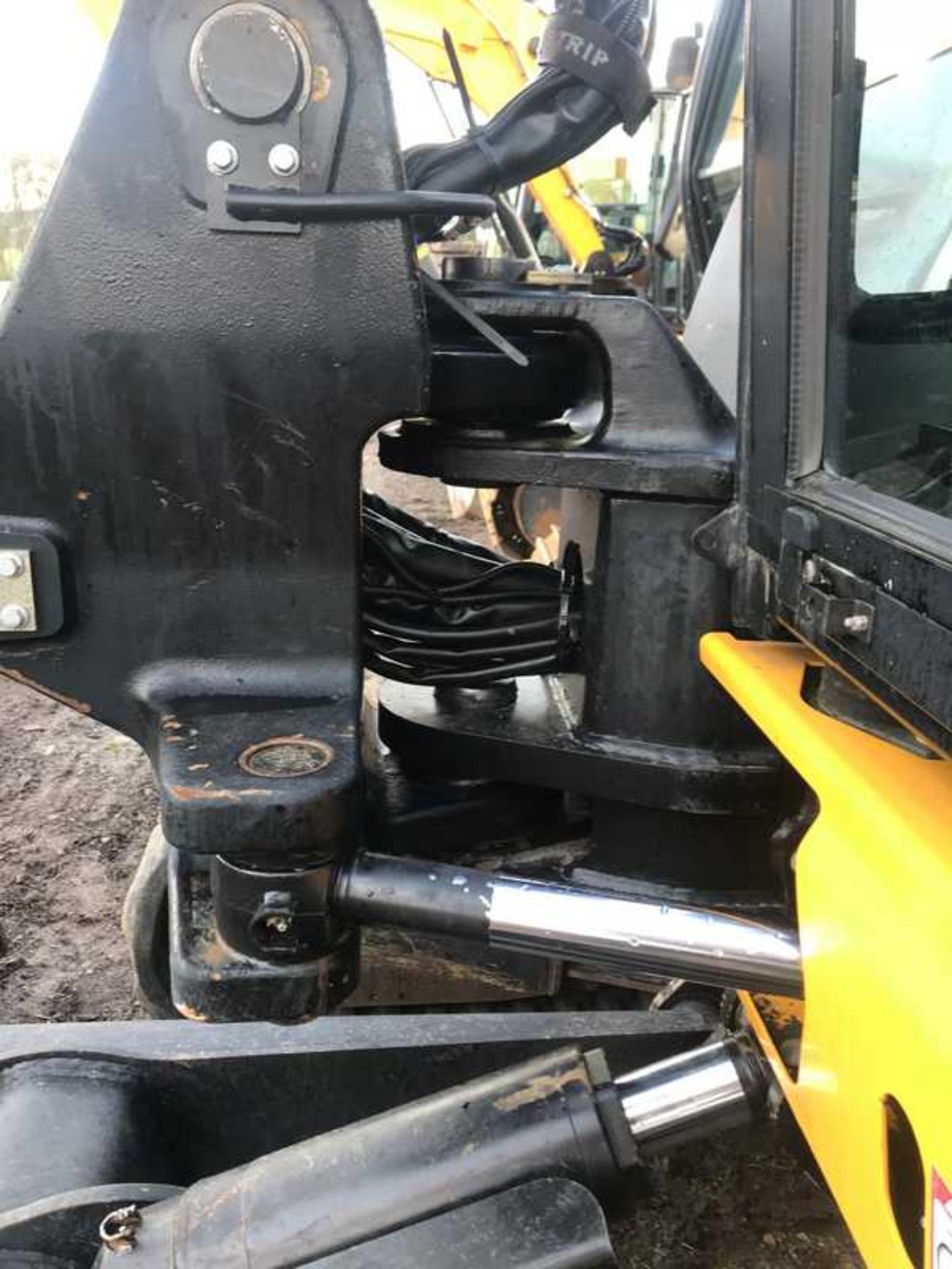 2015 JCB 85Z-1 midi excavator c/w rubber tracks, q/hitch, air con, bladeVIN- JCB085Z1C02249171 4754 - Bild 8 aus 24