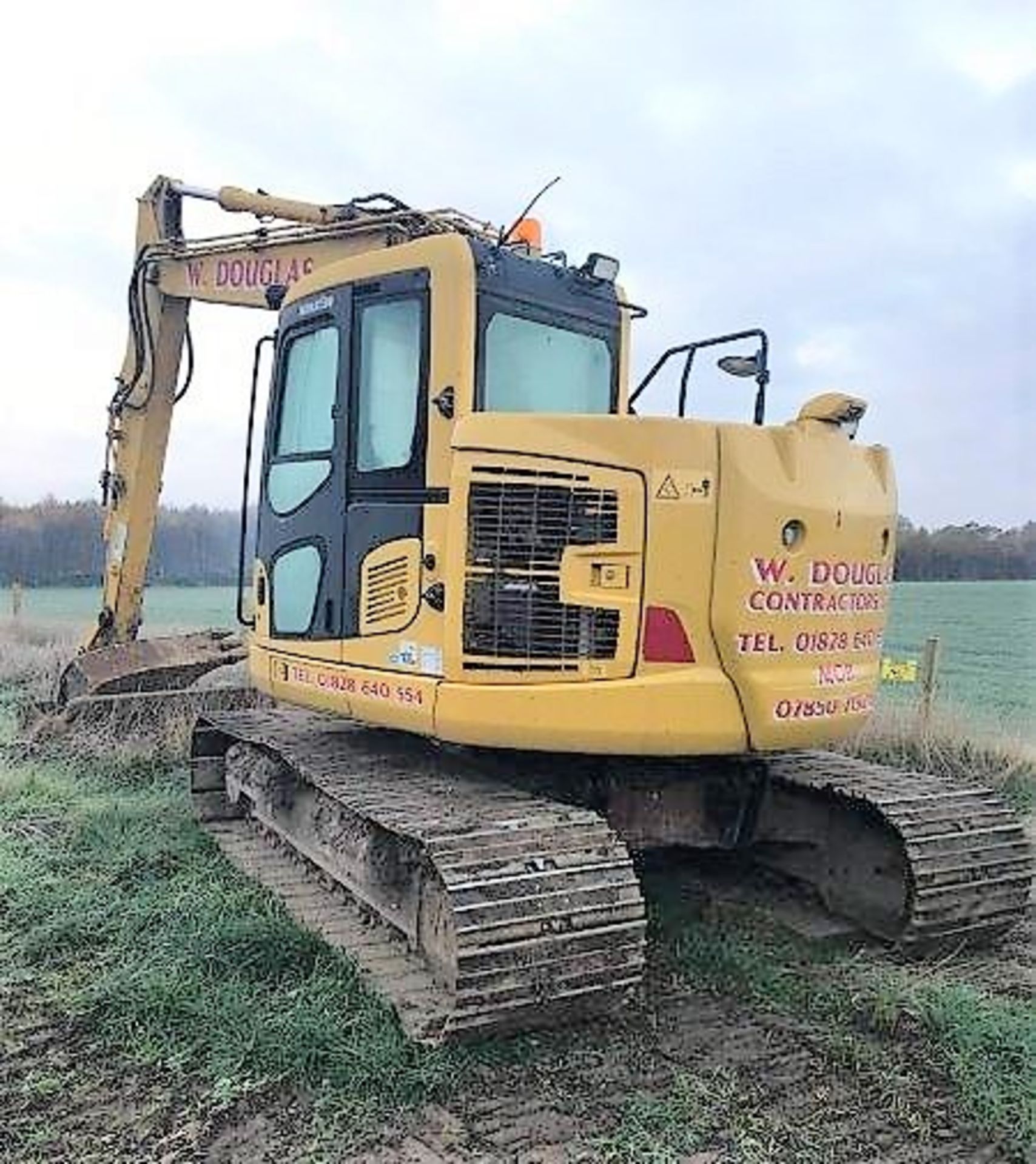 2015 KOMATSU PC138US tracked excavator. S/N 404341. 3 buckets. 4500 hrs (not verified) - Image 6 of 6