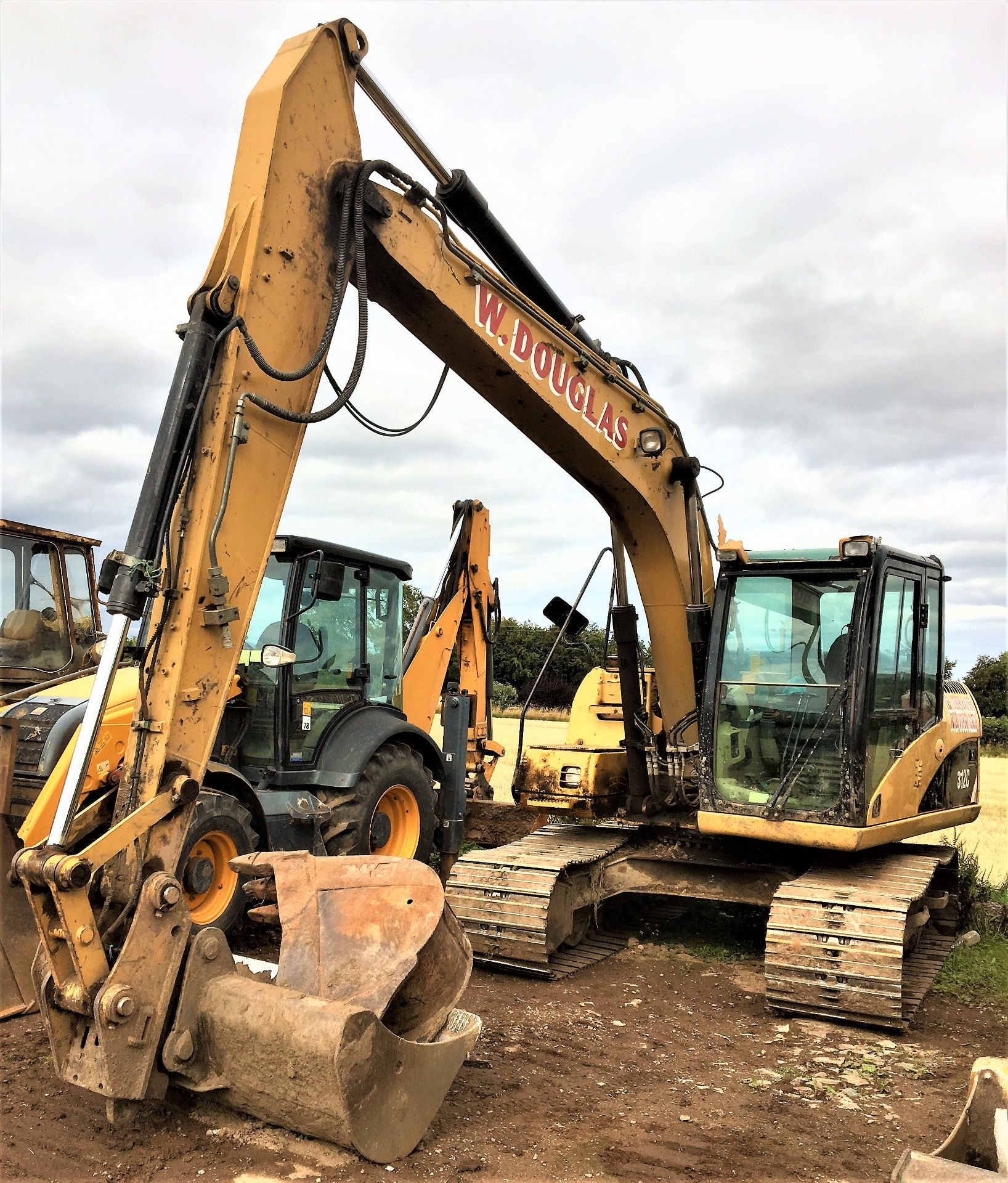 2007 CATERPILLER 312C tracked excavator. 3 bucketsS/N CAT0312CCDBN01044. 8323 hrs (not verified)