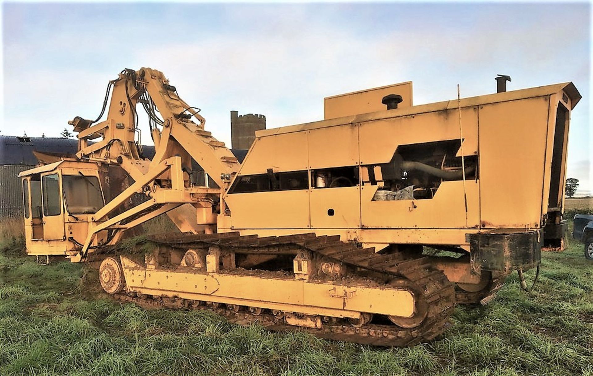 1984 INTER-DRAIN LTD Trenchless. Model 2032GP. S/N D84051. Tracked trencher. Trimble laser control s - Image 2 of 30