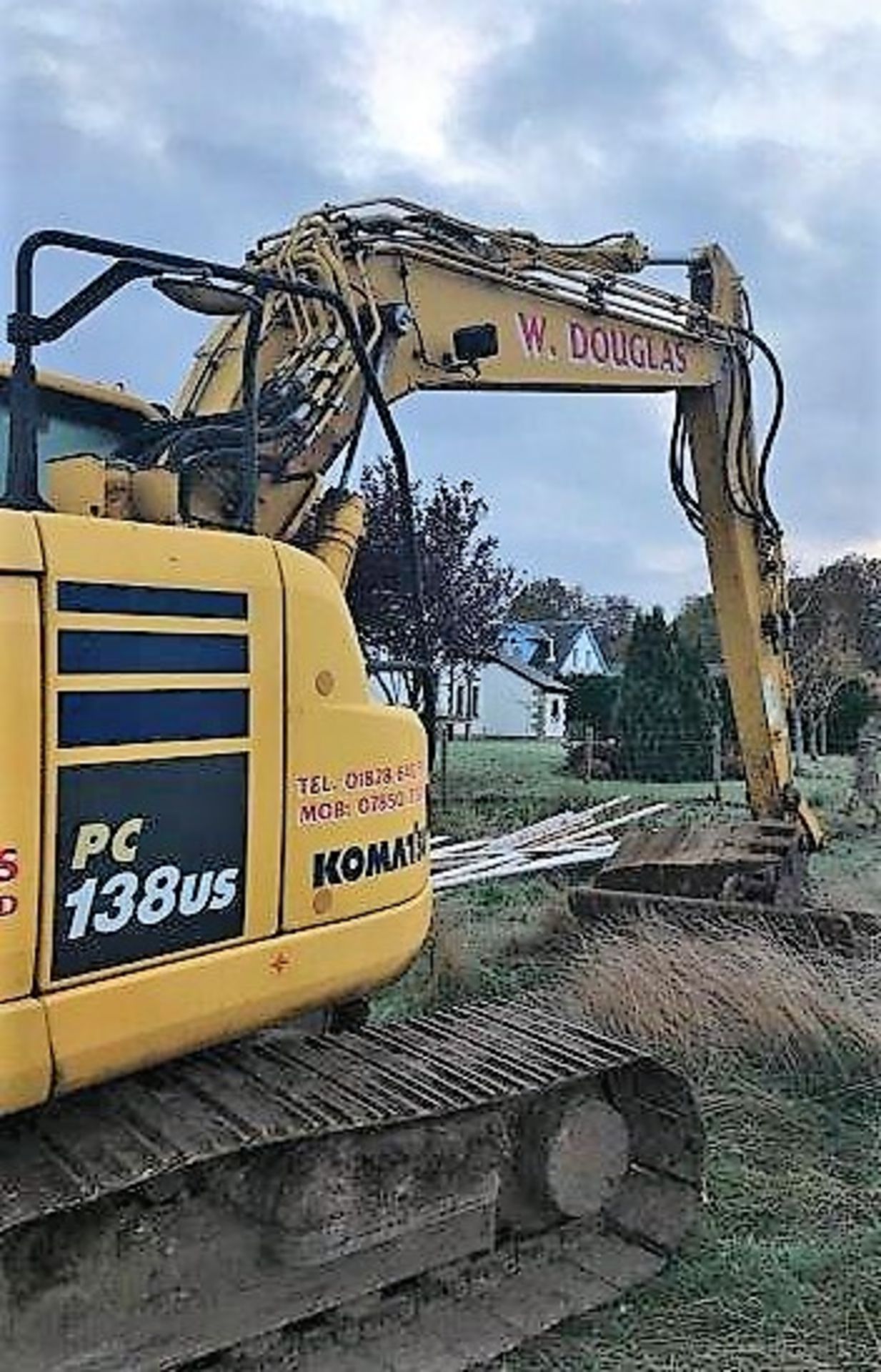 2015 KOMATSU PC138US tracked excavator. S/N 404341. 3 buckets. 4500 hrs (not verified) - Image 5 of 6